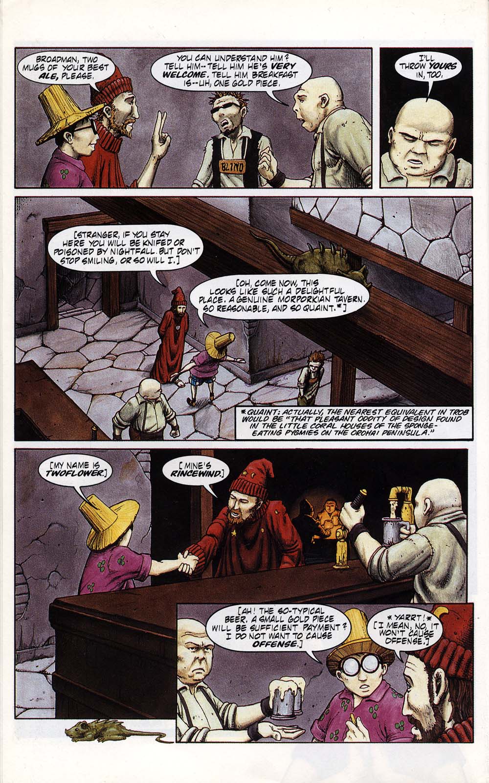 Read online Terry Pratchett's The Colour Of Magic comic -  Issue # TPB - 11