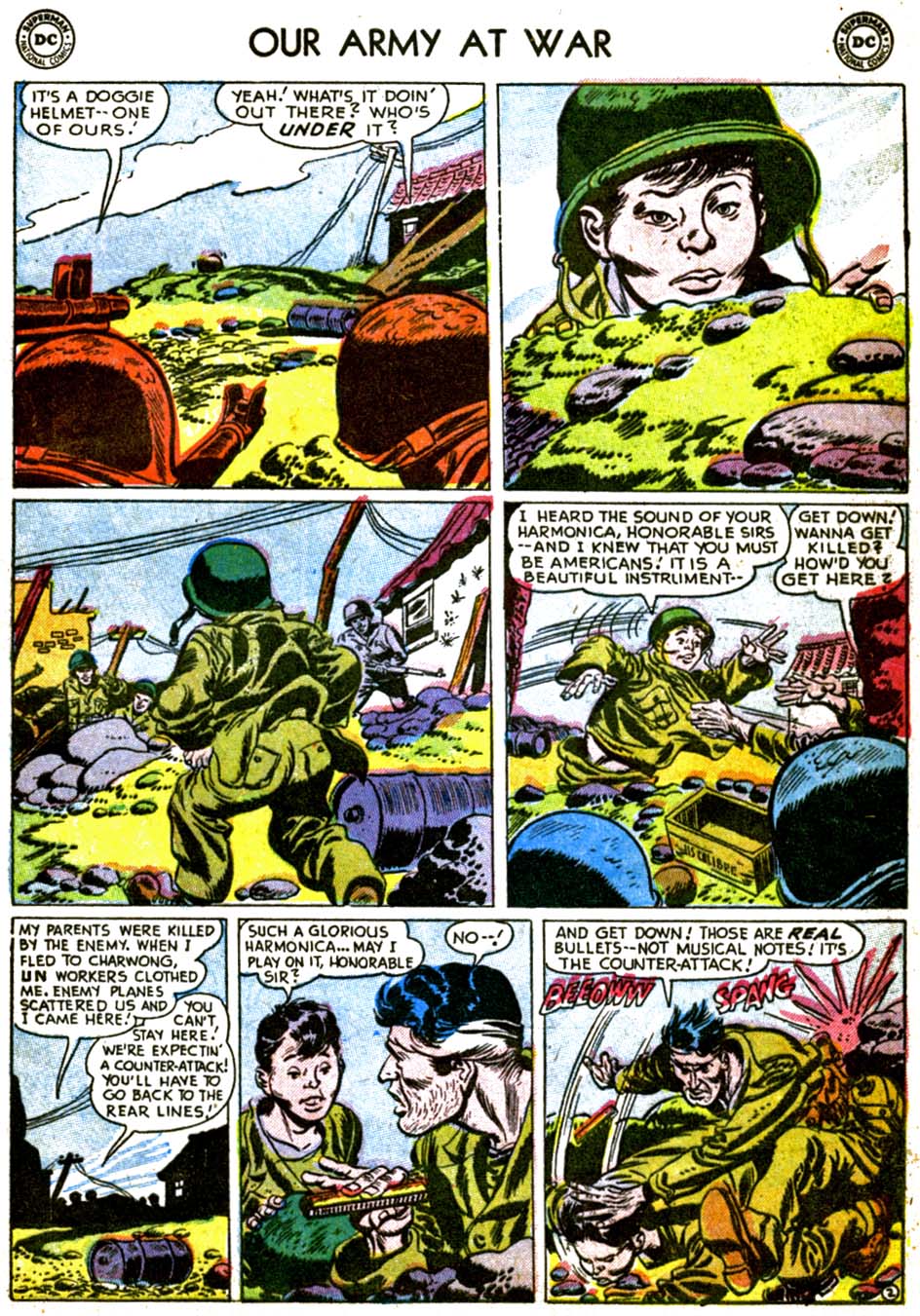 Read online Our Army at War (1952) comic -  Issue #6 - 29