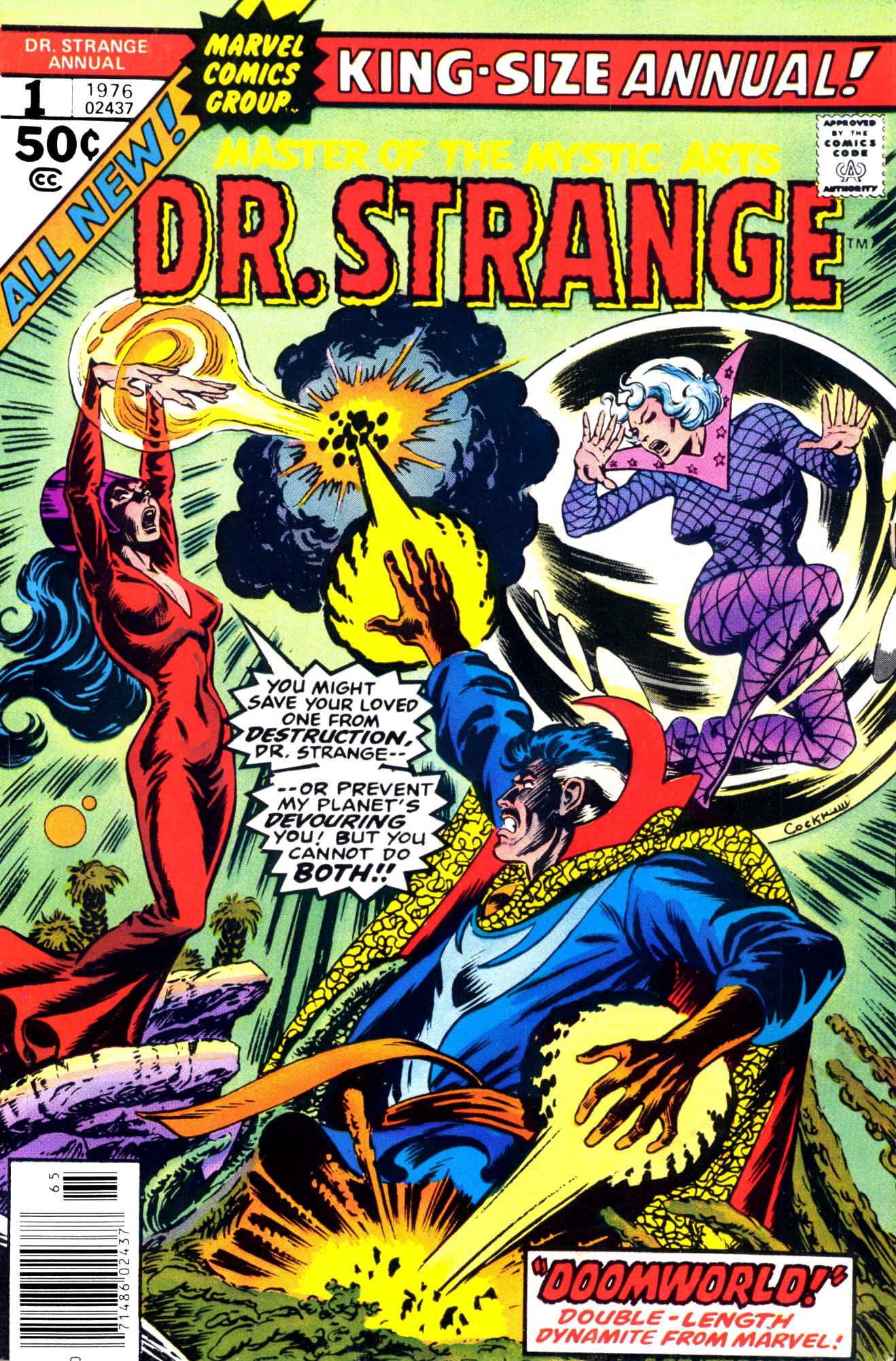 Read online Doctor Strange (1974) comic -  Issue # _Annual - 1