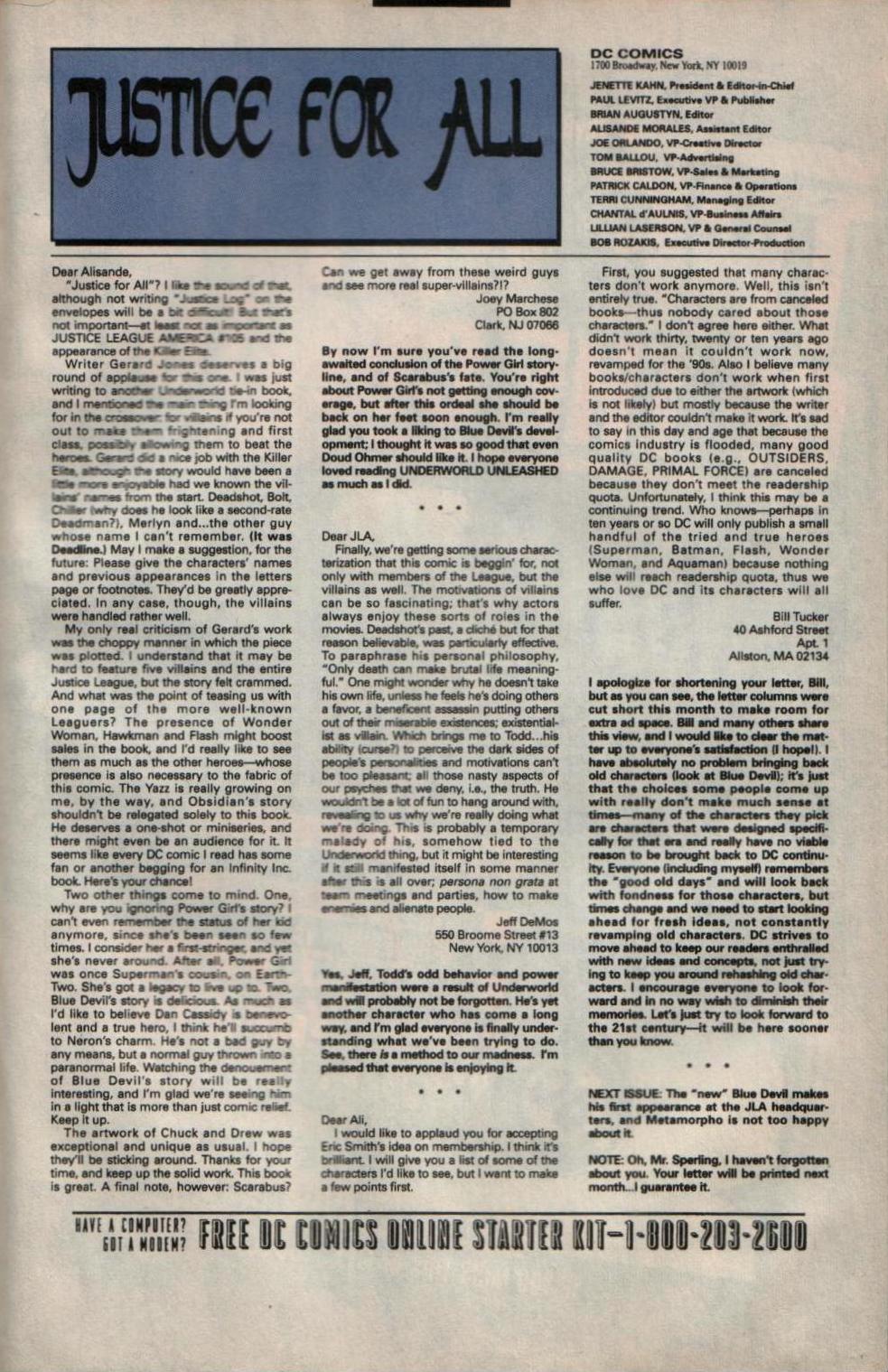 Read online Justice League America comic -  Issue #108 - 24