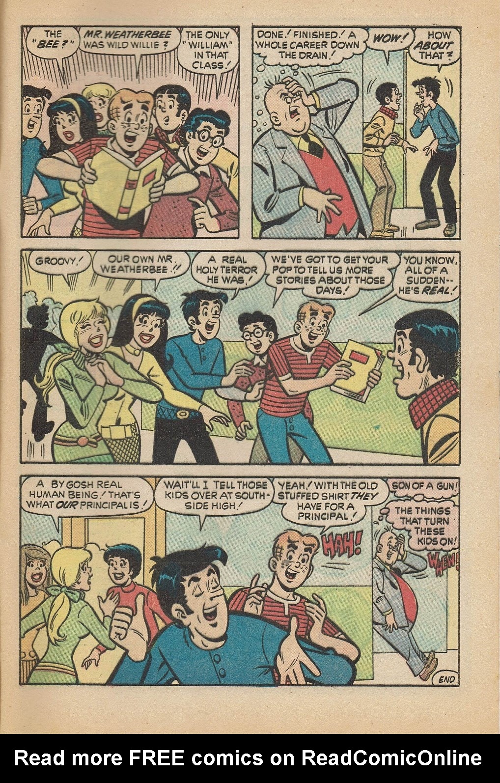 Read online Archie at Riverdale High (1972) comic -  Issue #6 - 32
