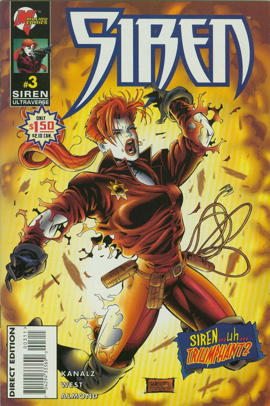 Read online Siren comic -  Issue #3 - 2