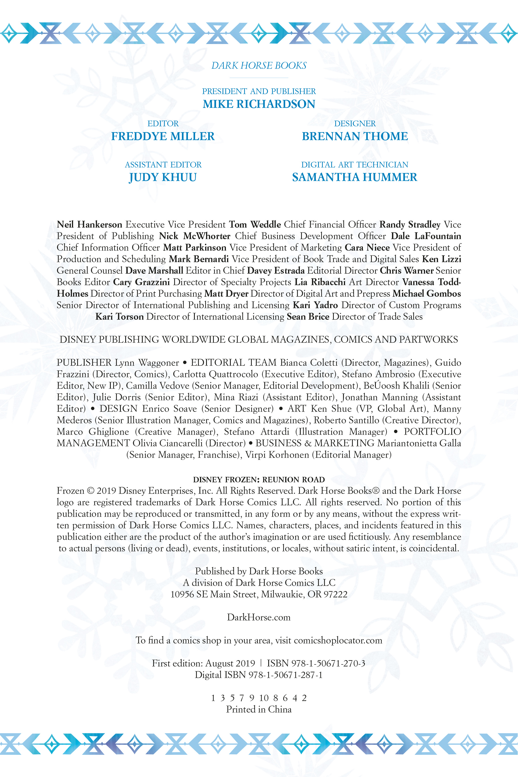 Read online Disney Frozen: Reunion Road comic -  Issue # _TPB - 5