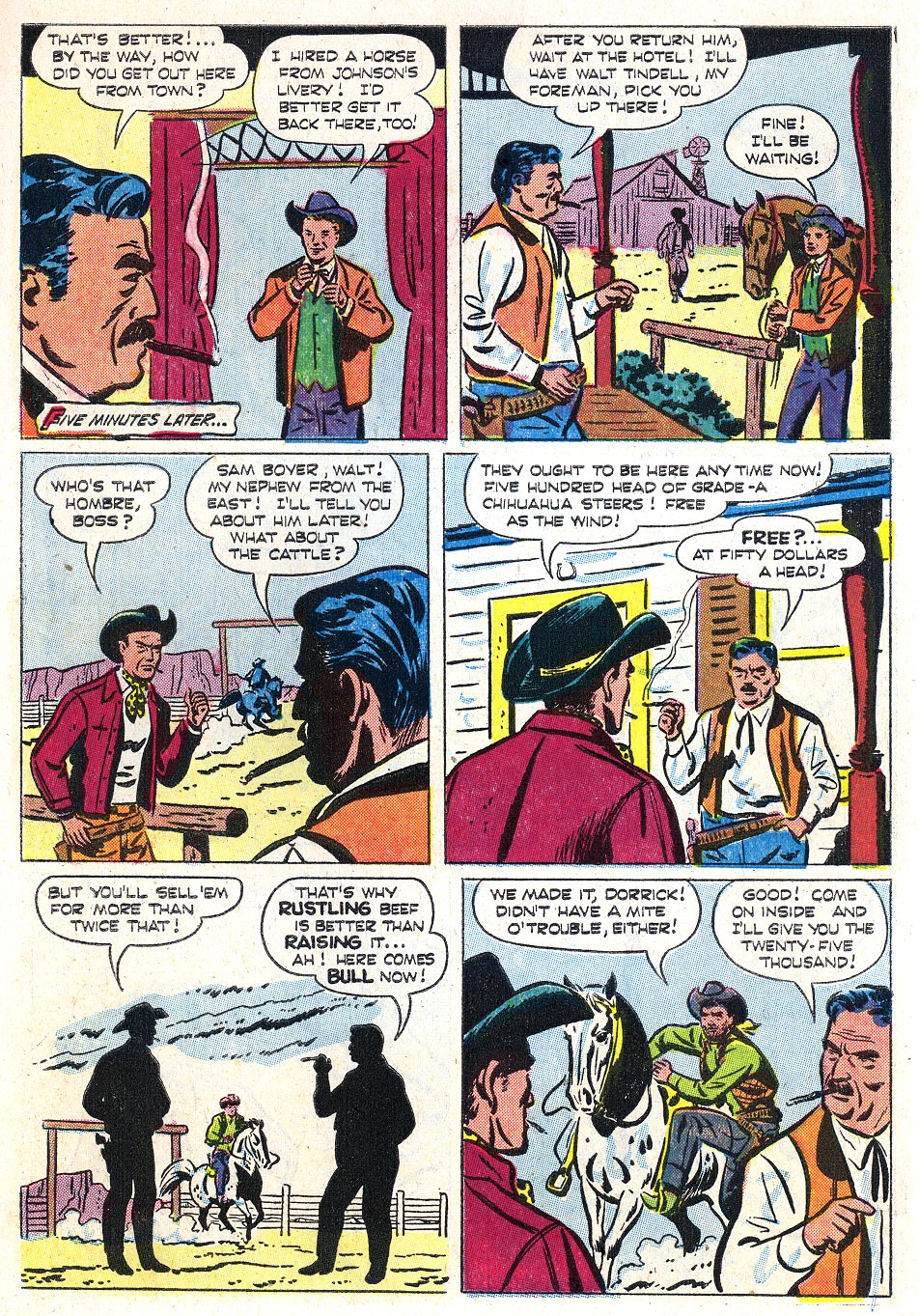 Read online Four Color Comics comic -  Issue #575 - 7