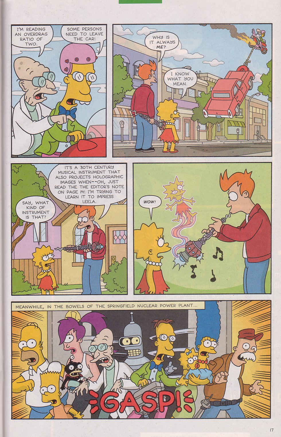 Read online The Futurama/Simpsons Infinitely Secret Crossover Crisis comic -  Issue #2 - 20