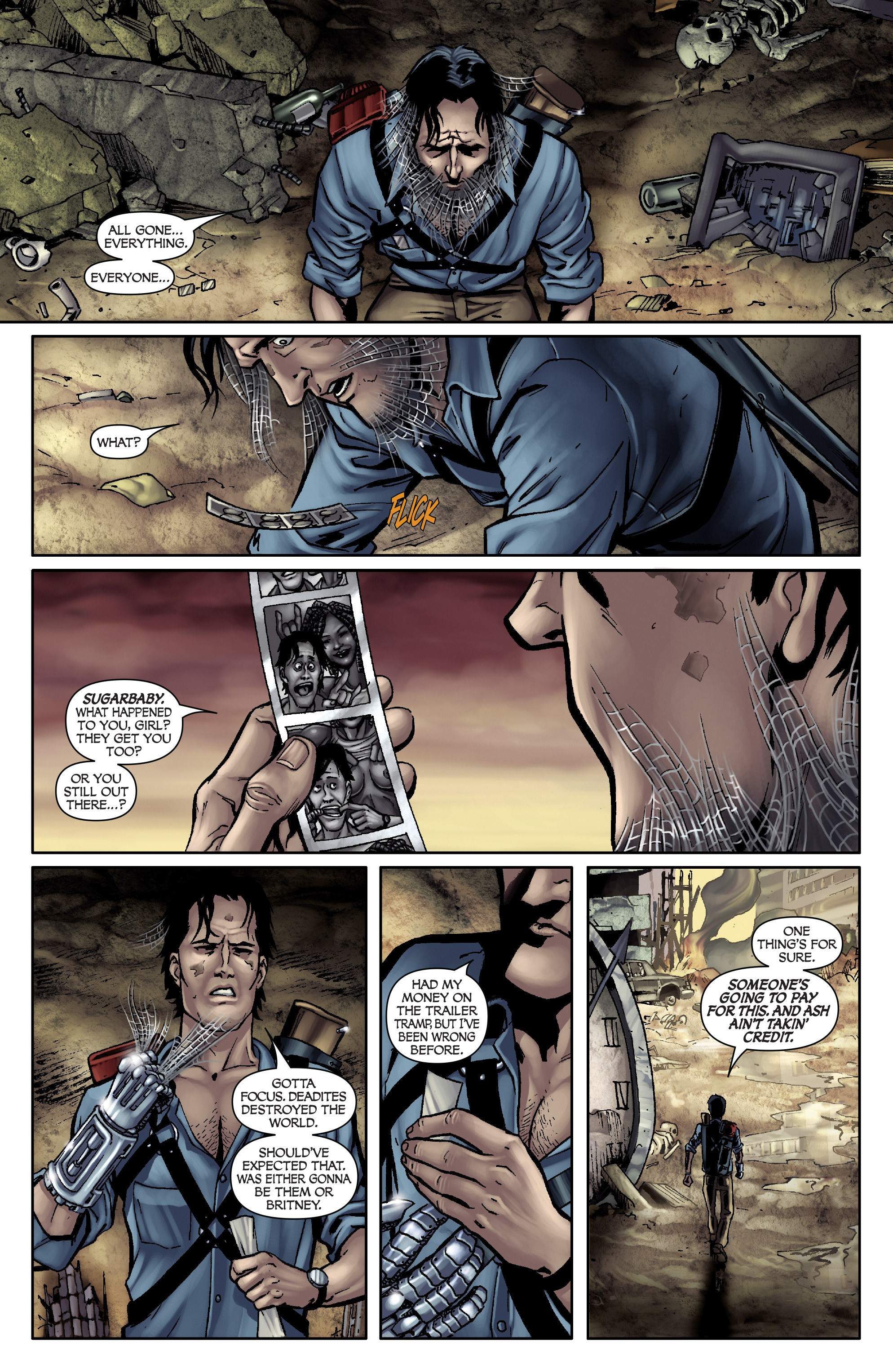 Read online Army of Darkness From the Ashes comic Issue Army of