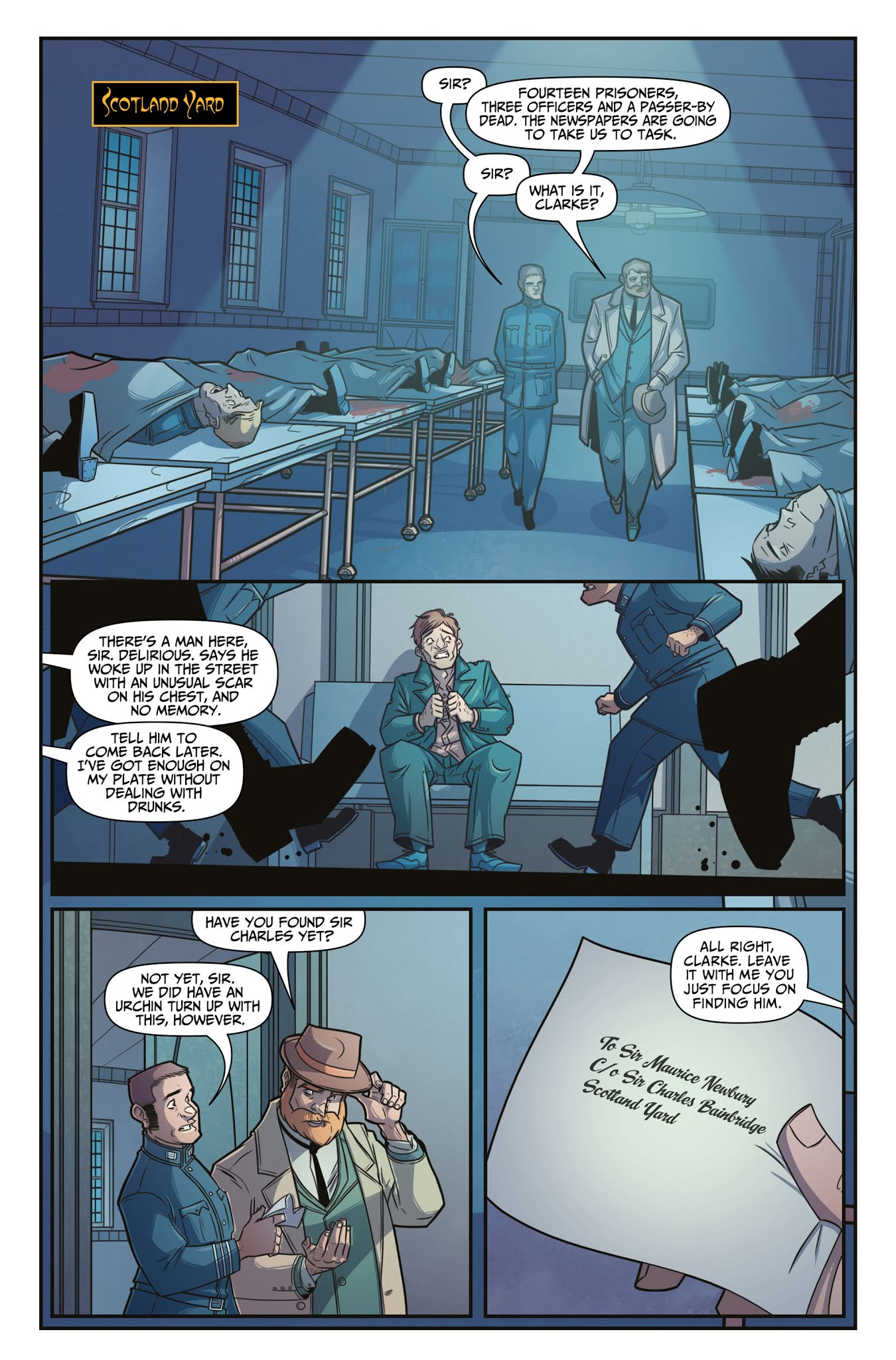 Read online Newbury & Hobbes: The Undying comic -  Issue #2 - 19
