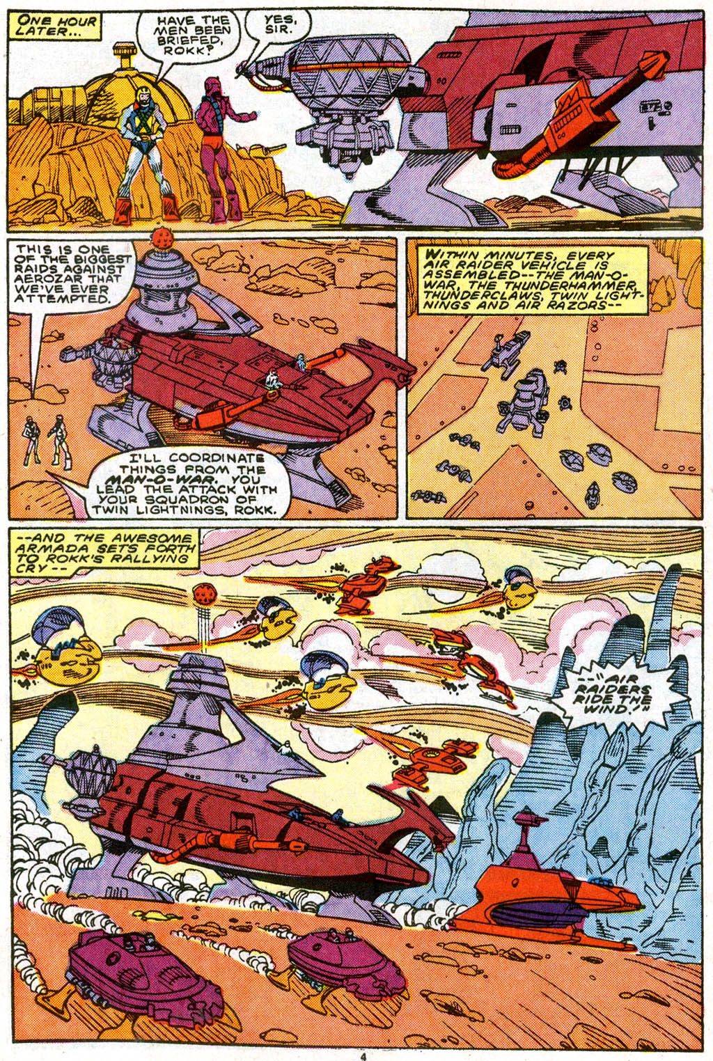 Read online Air Raiders comic -  Issue #3 - 5