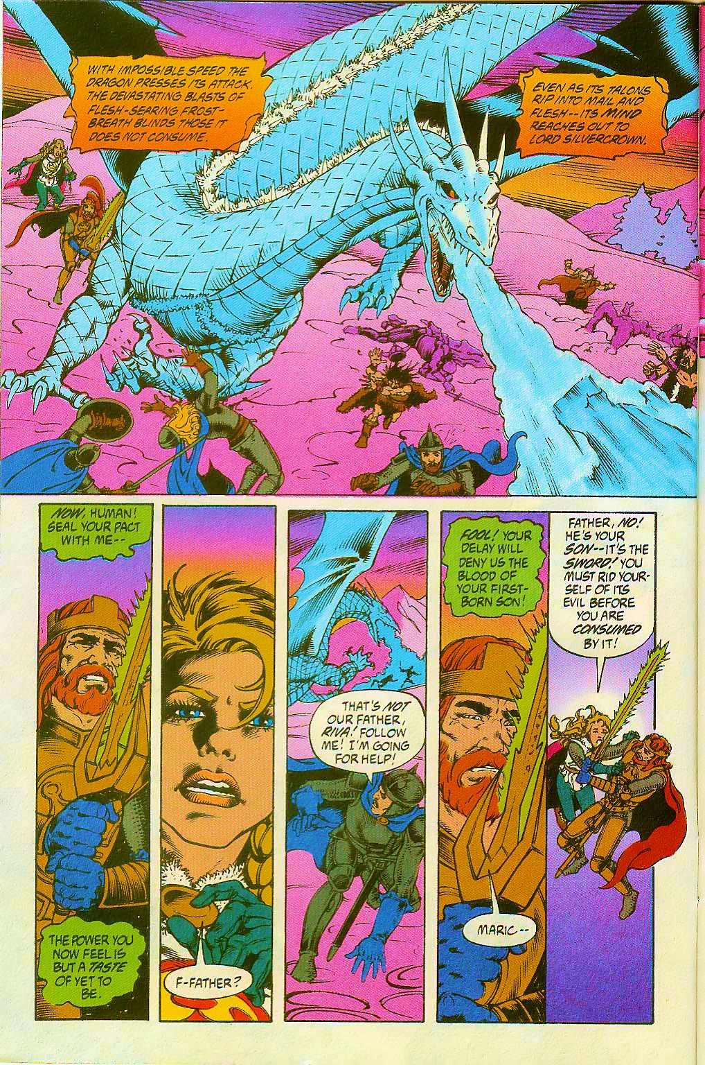 Read online Dragonlance comic -  Issue #32 - 5