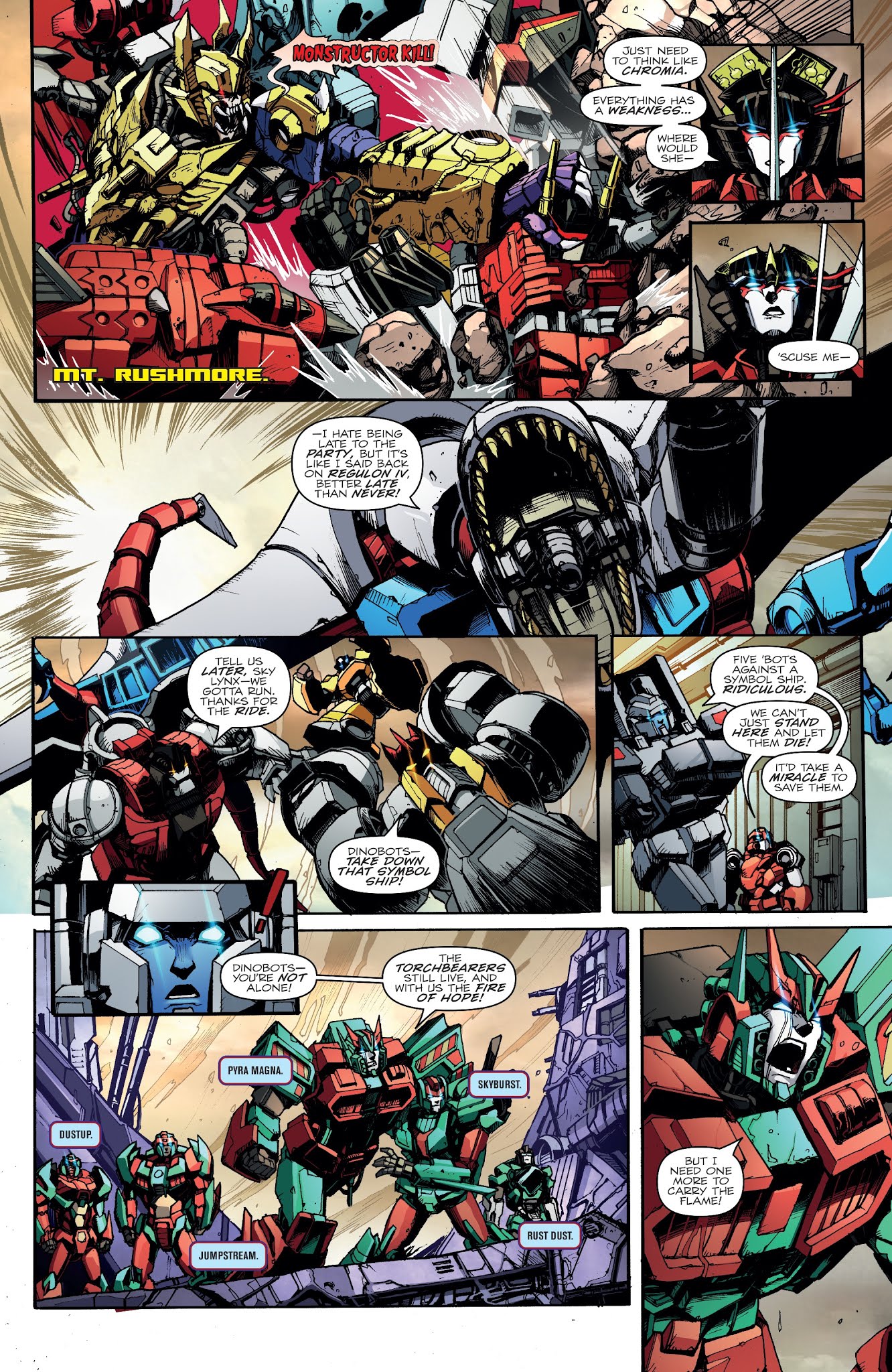 Read online Transformers: Unicron comic -  Issue #6 - 23
