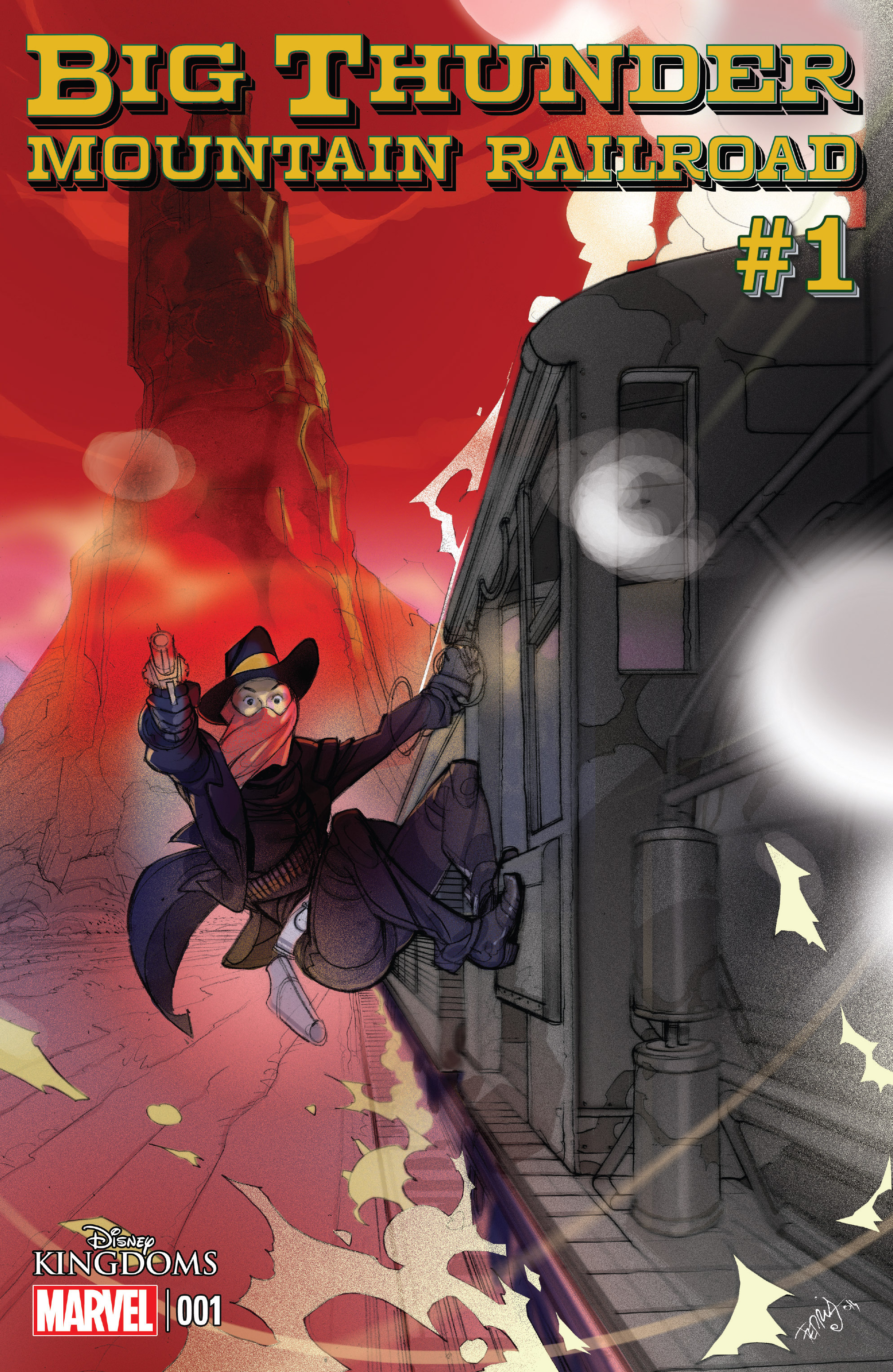 Read online Big Thunder Mountain Railroad comic -  Issue #1 - 1