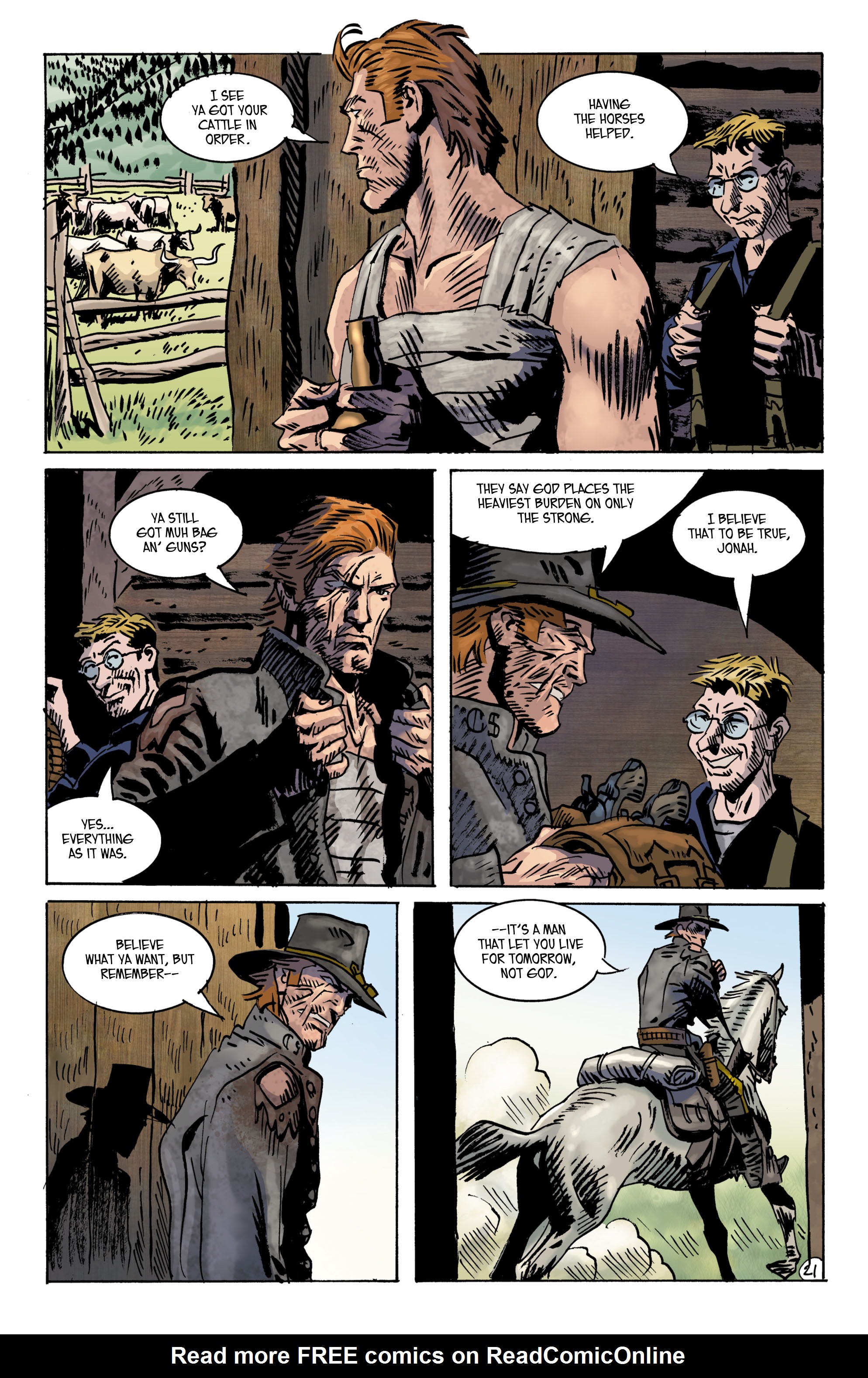 Read online Jonah Hex (2006) comic -  Issue #65 - 22