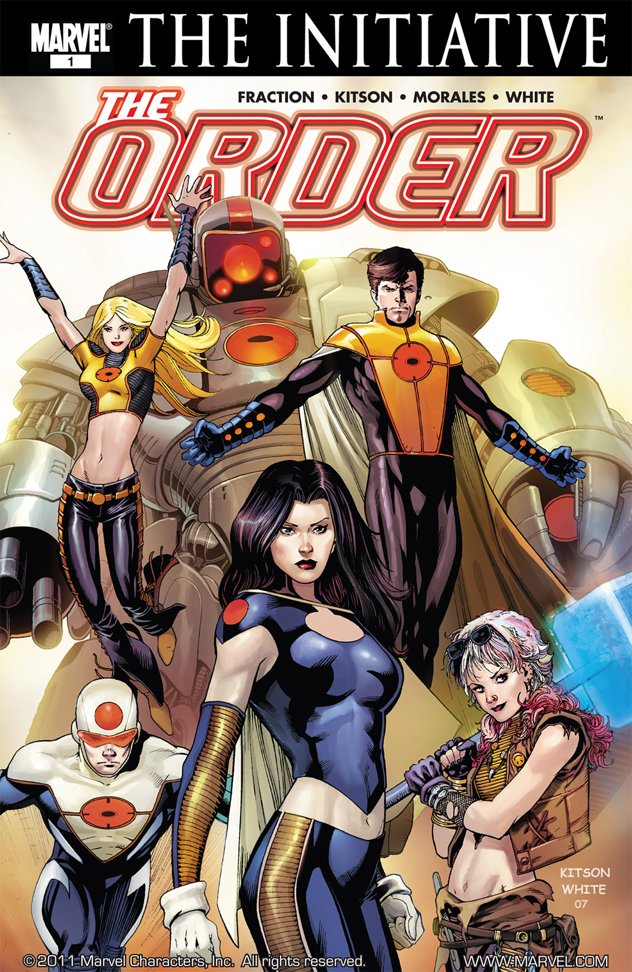Read online The Order (2007) comic -  Issue #1 - 1