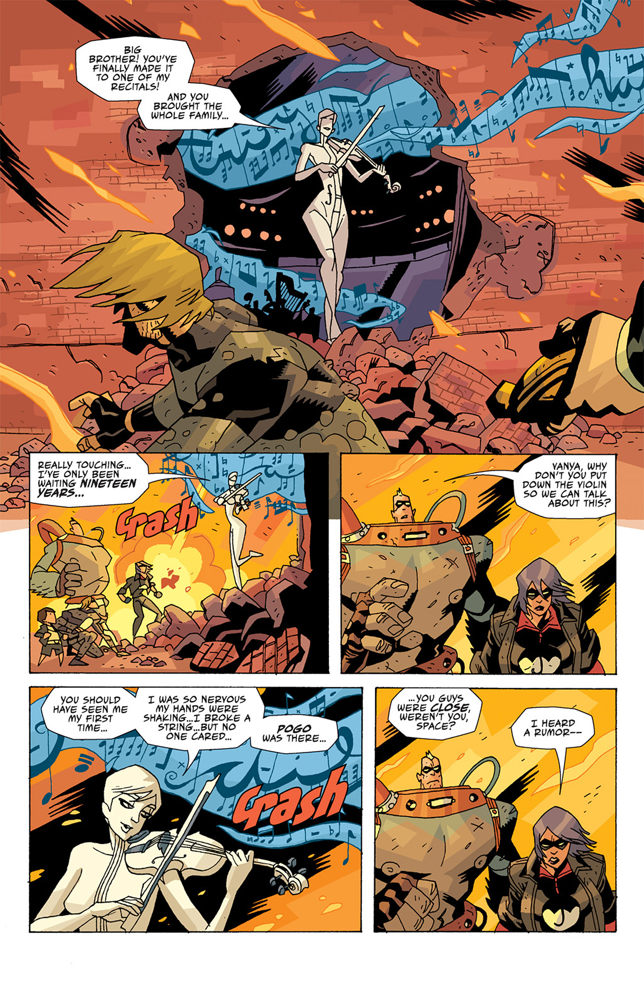 Read online The Umbrella Academy: Apocalypse Suite comic -  Issue #6 - 7