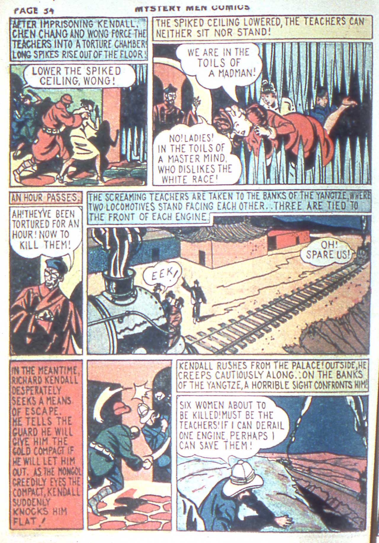 Read online Mystery Men Comics comic -  Issue #7 - 36