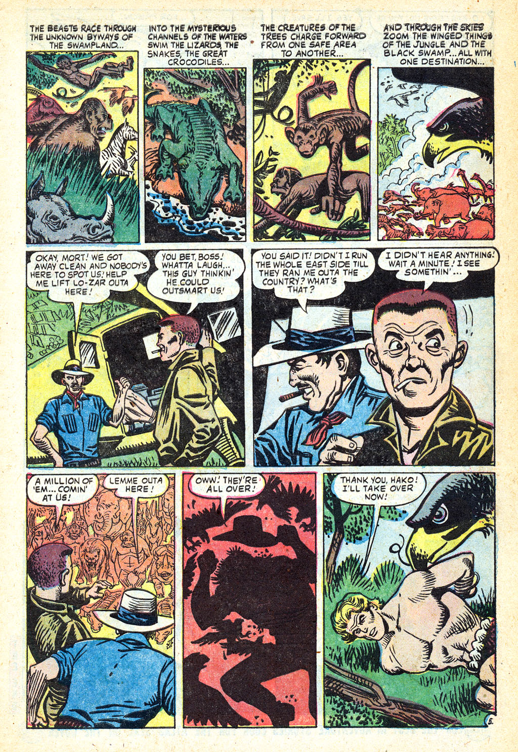 Read online Jungle Action (1954) comic -  Issue #3 - 7