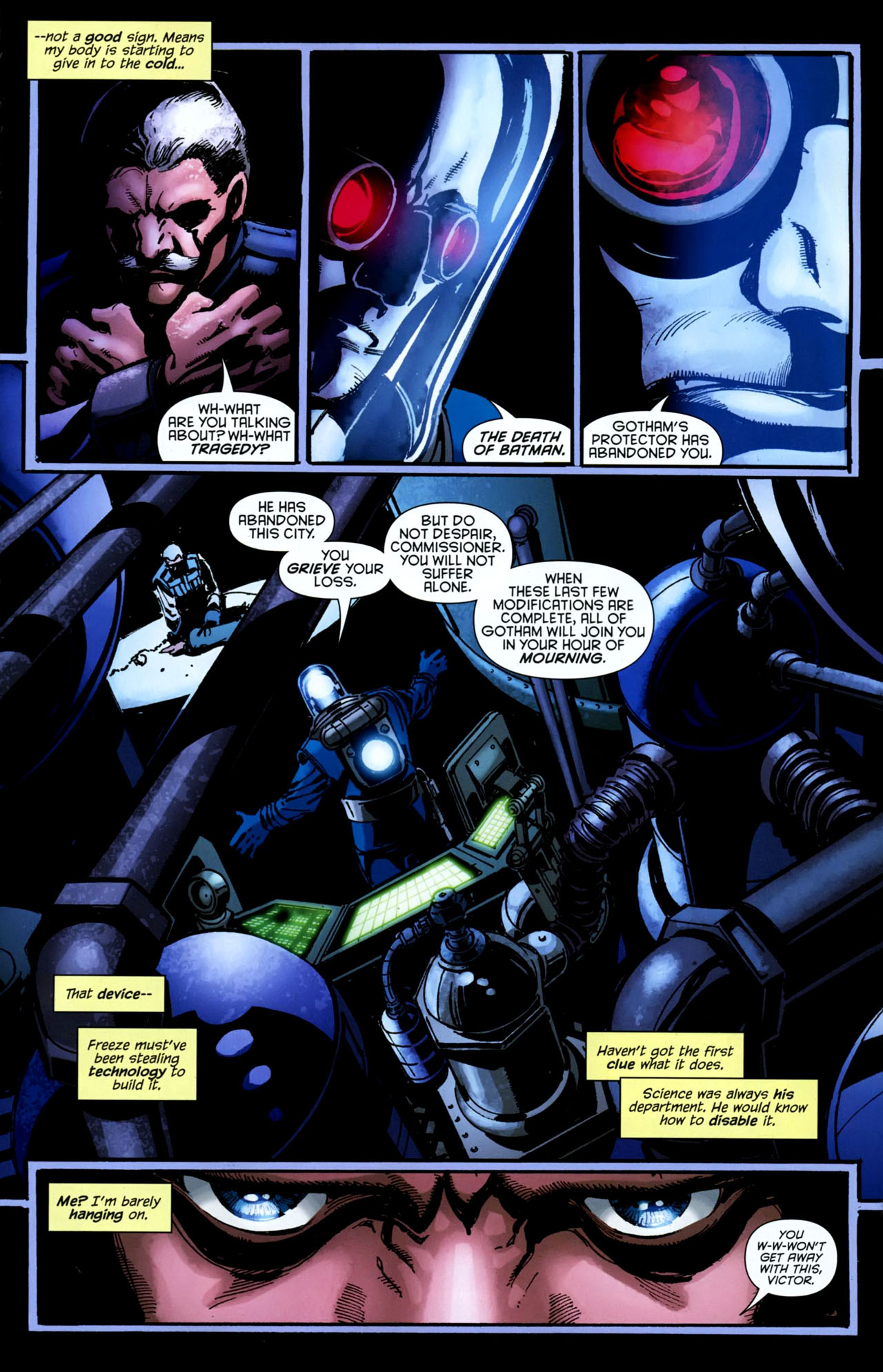 Read online Batman: Battle for the Cowl: Commissioner Gordon comic -  Issue # Full - 12