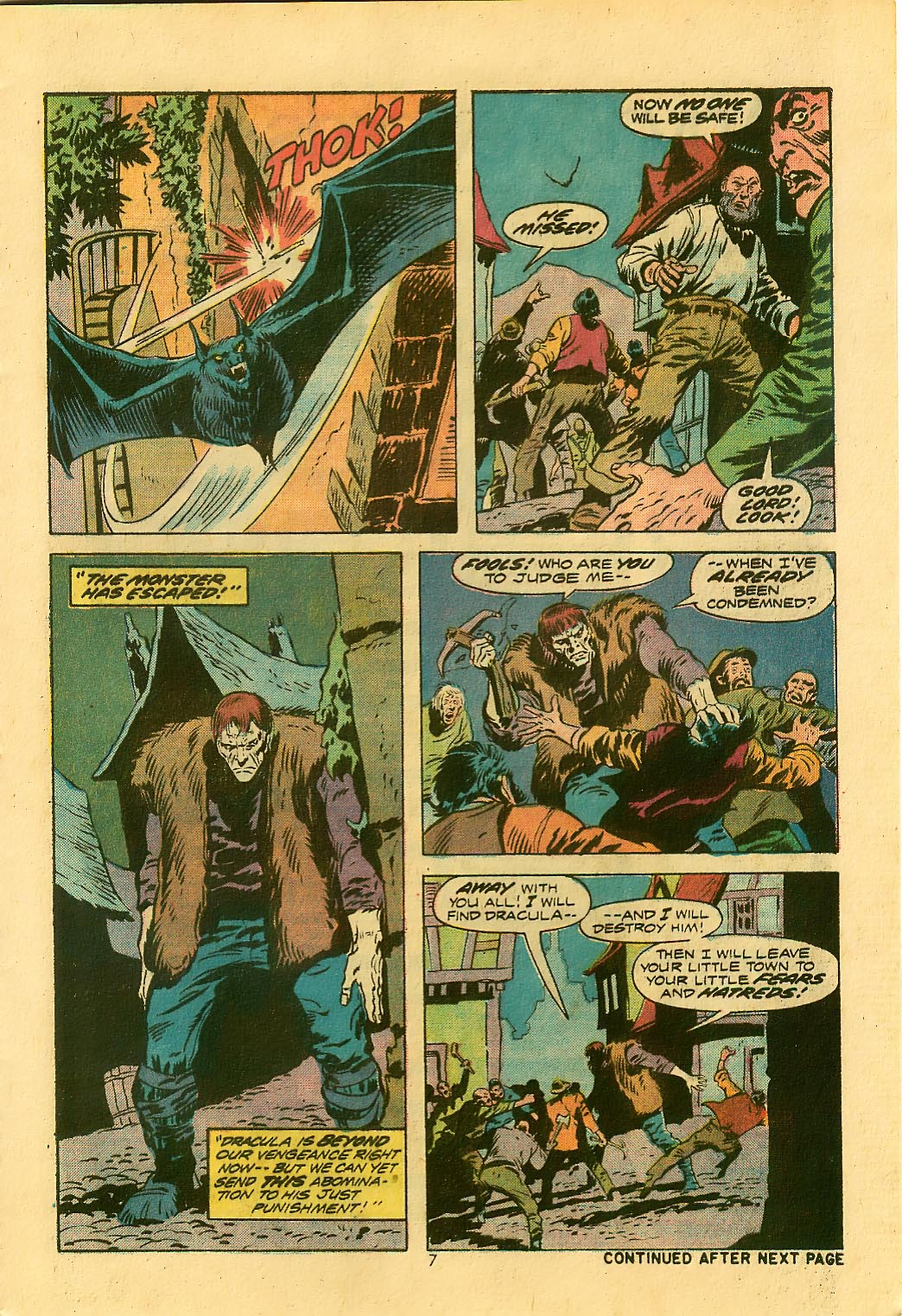 Read online Frankenstein (1973) comic -  Issue #9 - 6