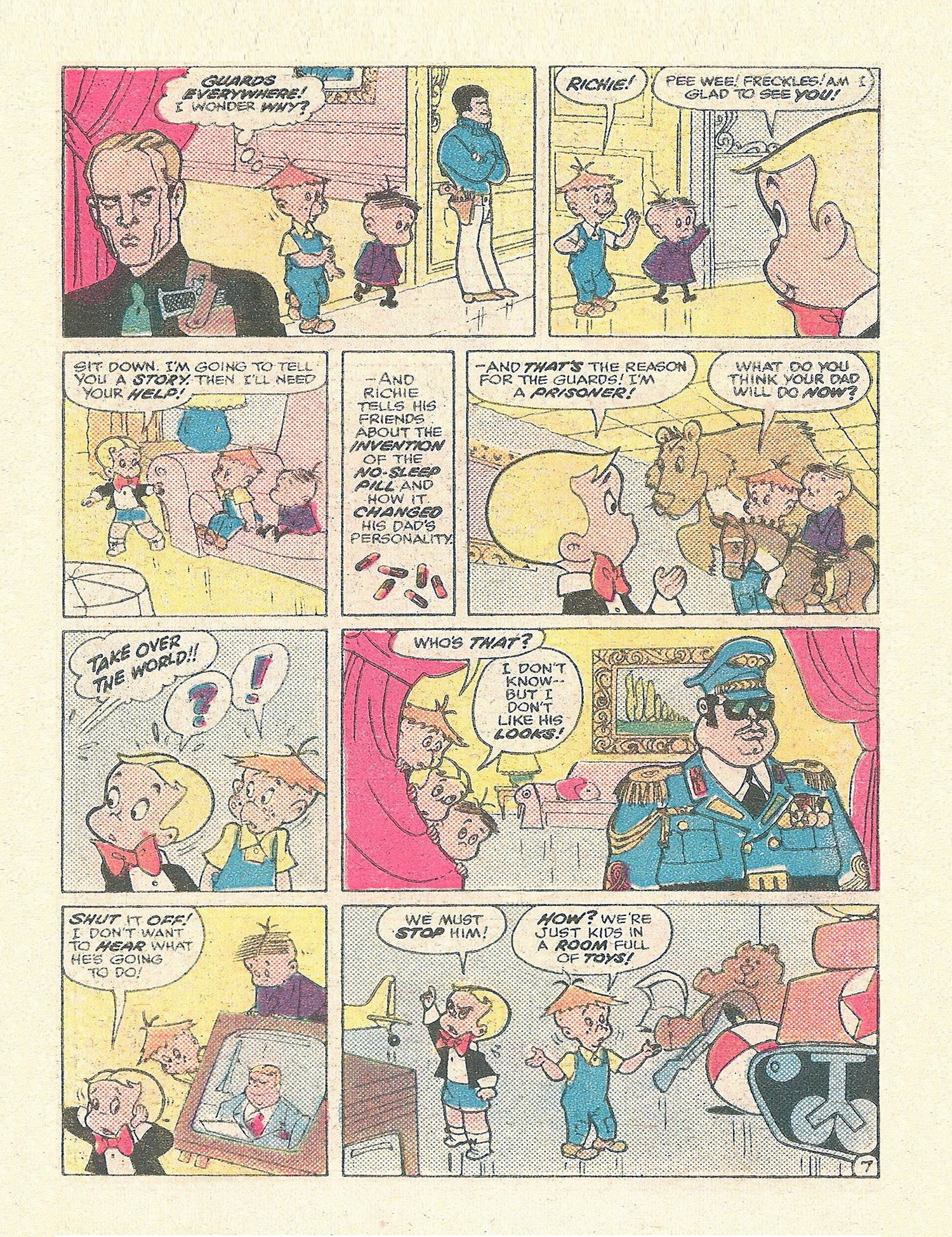 Read online Richie Rich Digest Stories comic -  Issue #13 - 95