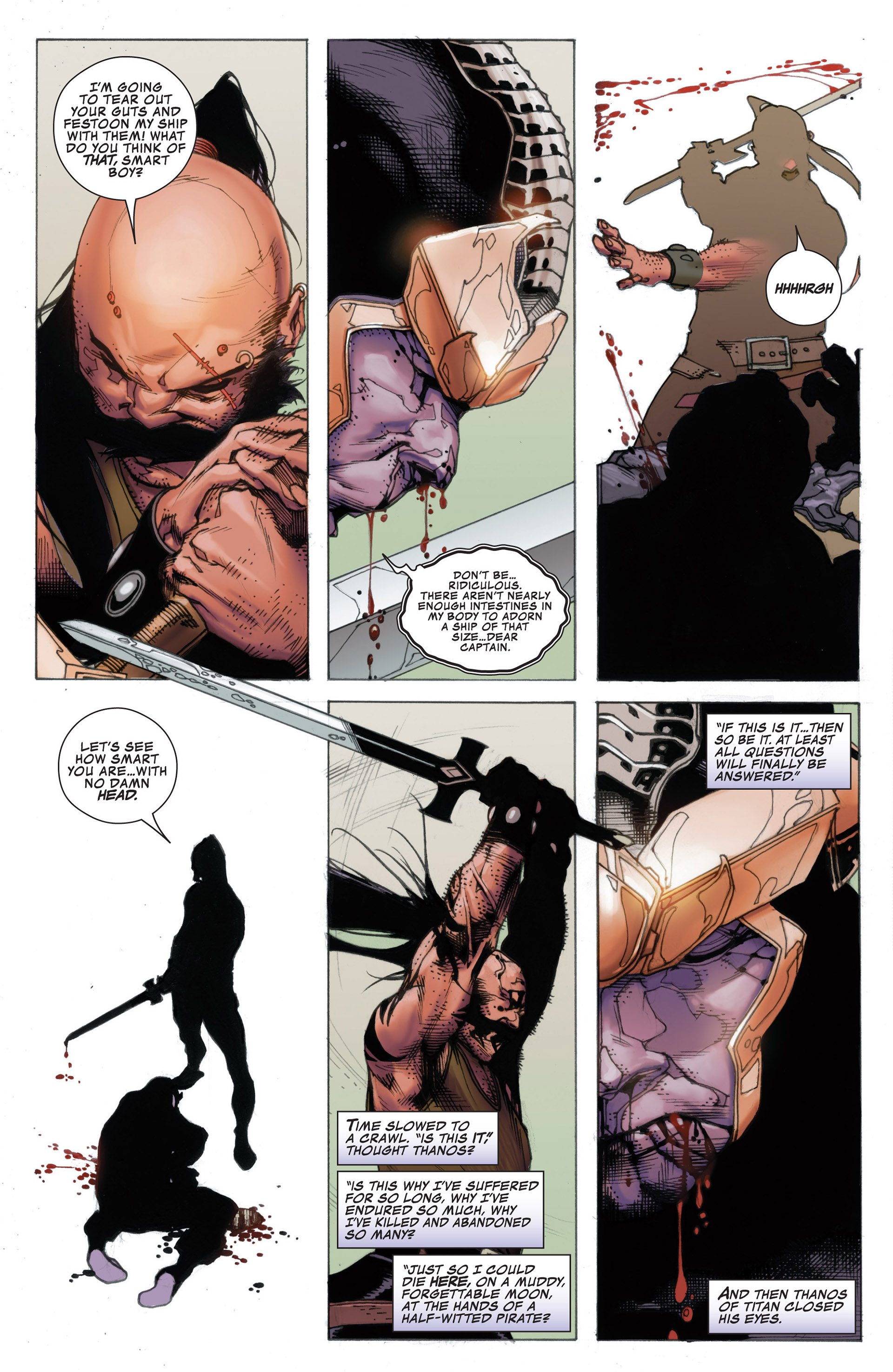 Read online Thanos Rising comic -  Issue #3 - 16