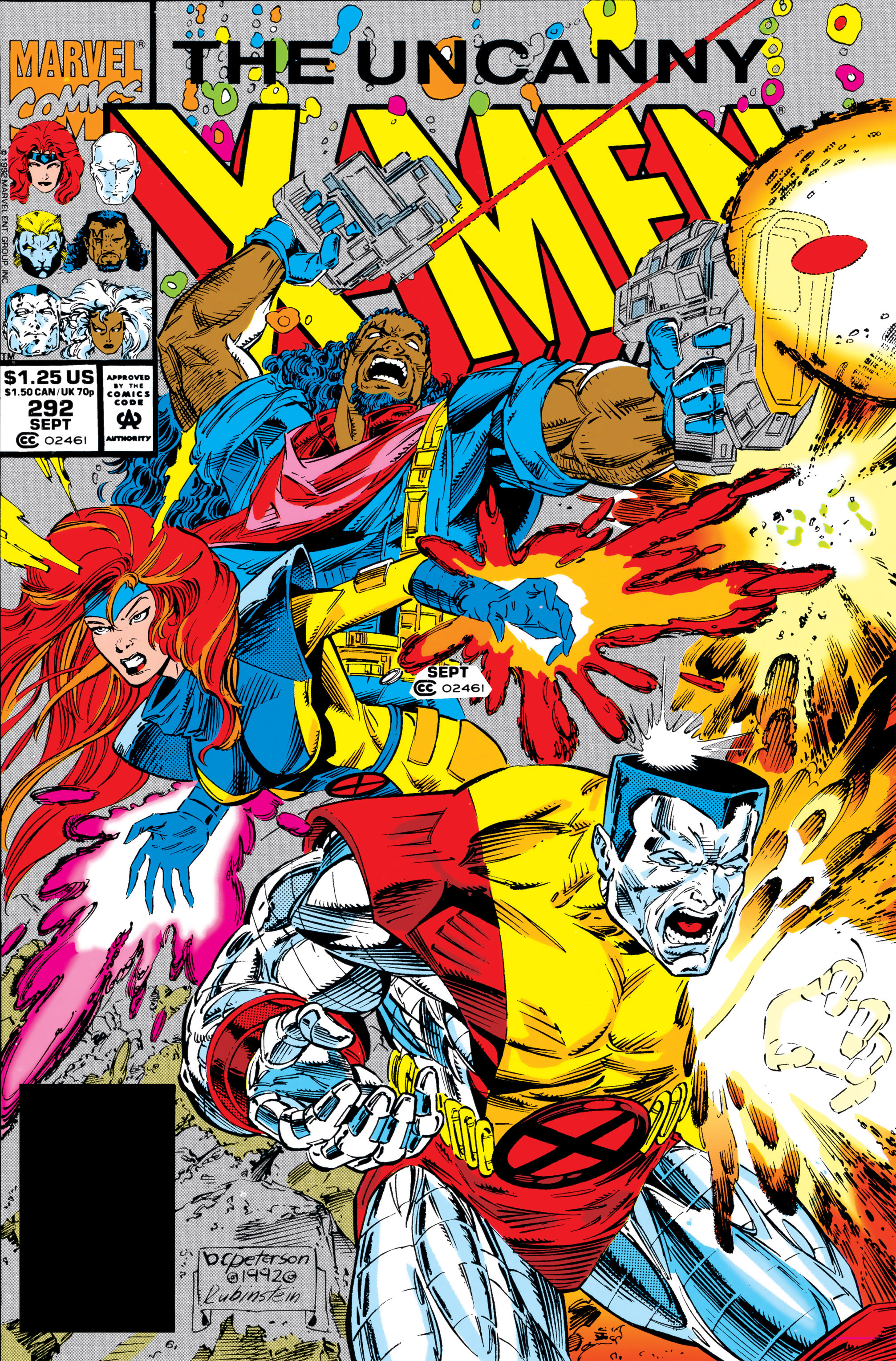Read online Uncanny X-Men (1963) comic -  Issue #292 - 1