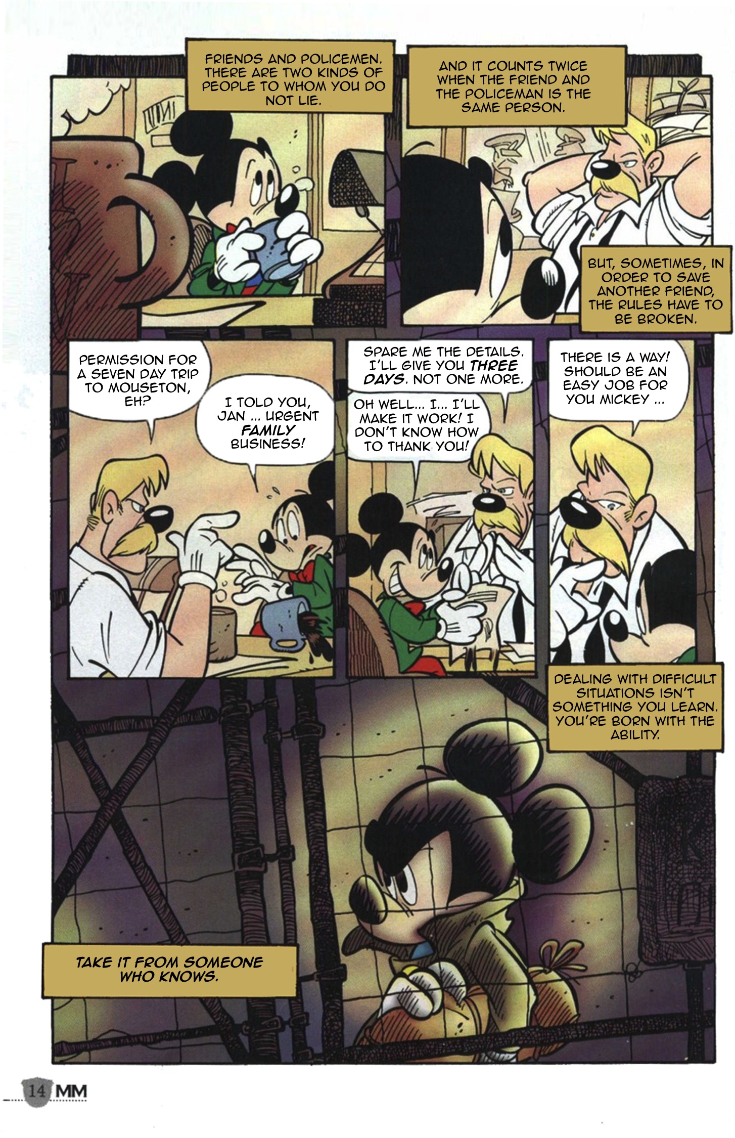 Read online Mickey Mouse Mystery Magazine comic -  Issue #2 - 14