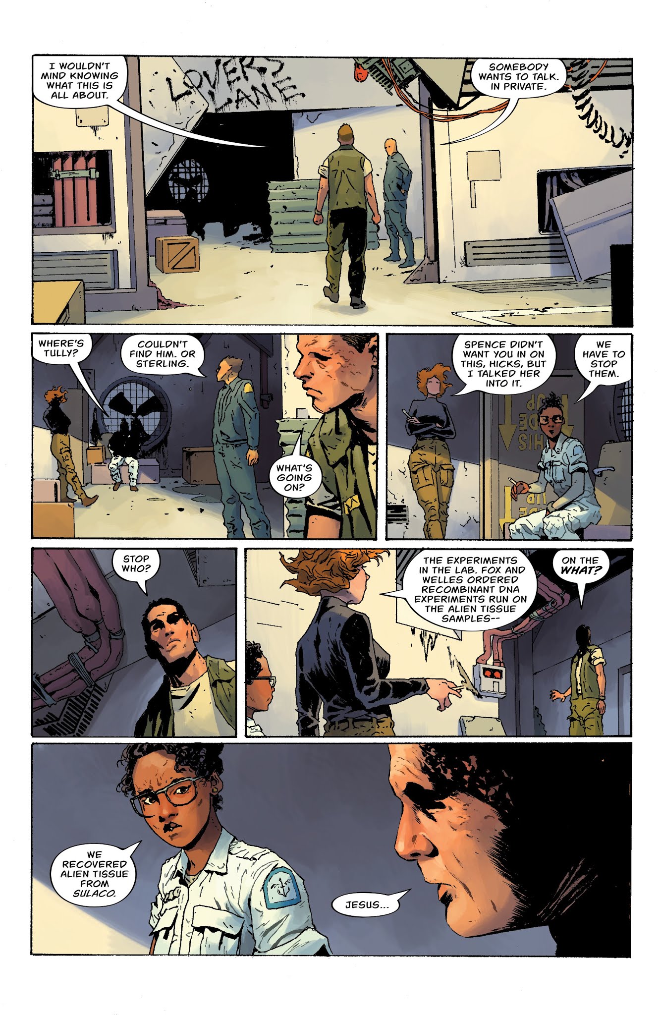 Read online William Gibson's Alien 3 comic -  Issue #3 - 22
