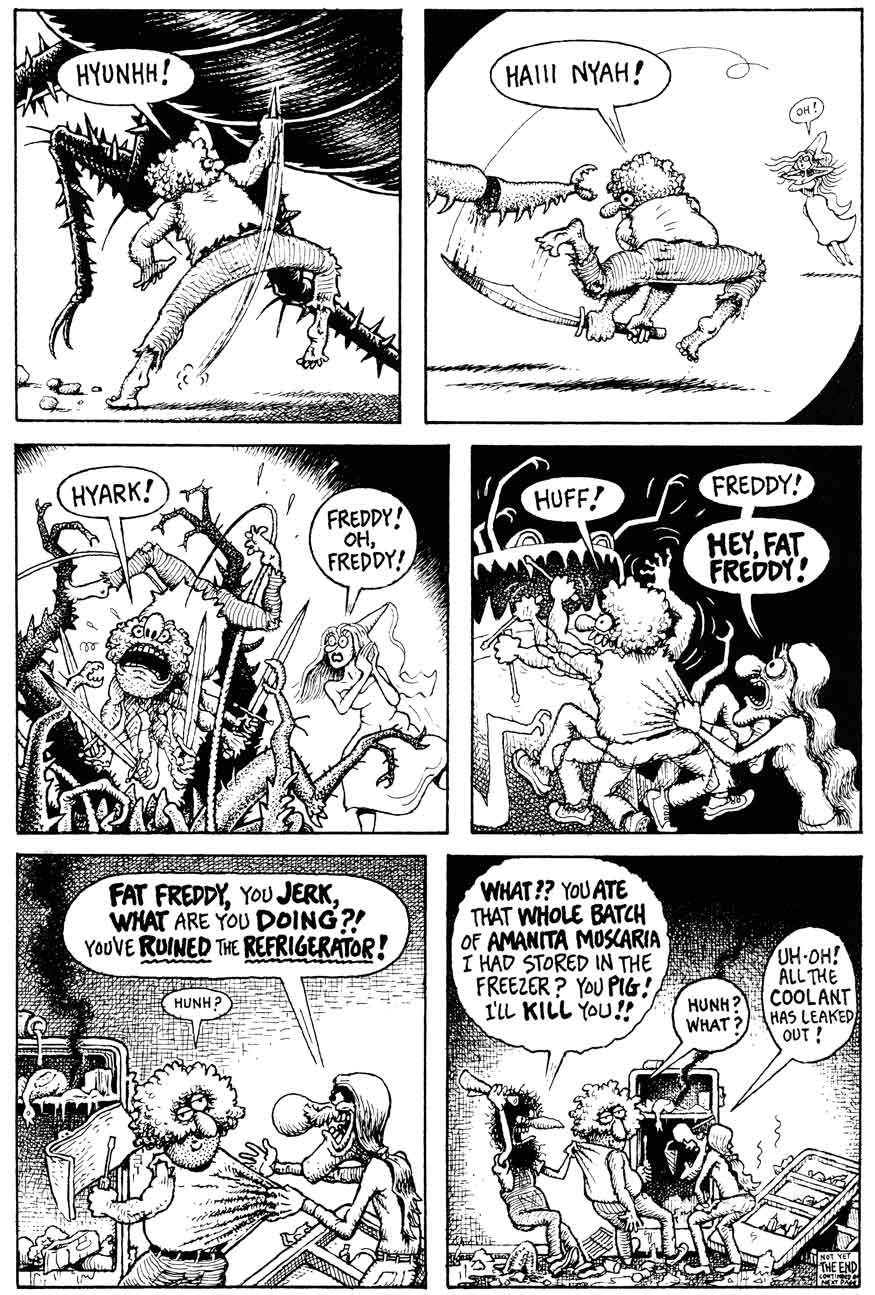 Read online The Fabulous Furry Freak Brothers comic -  Issue #12 - 23