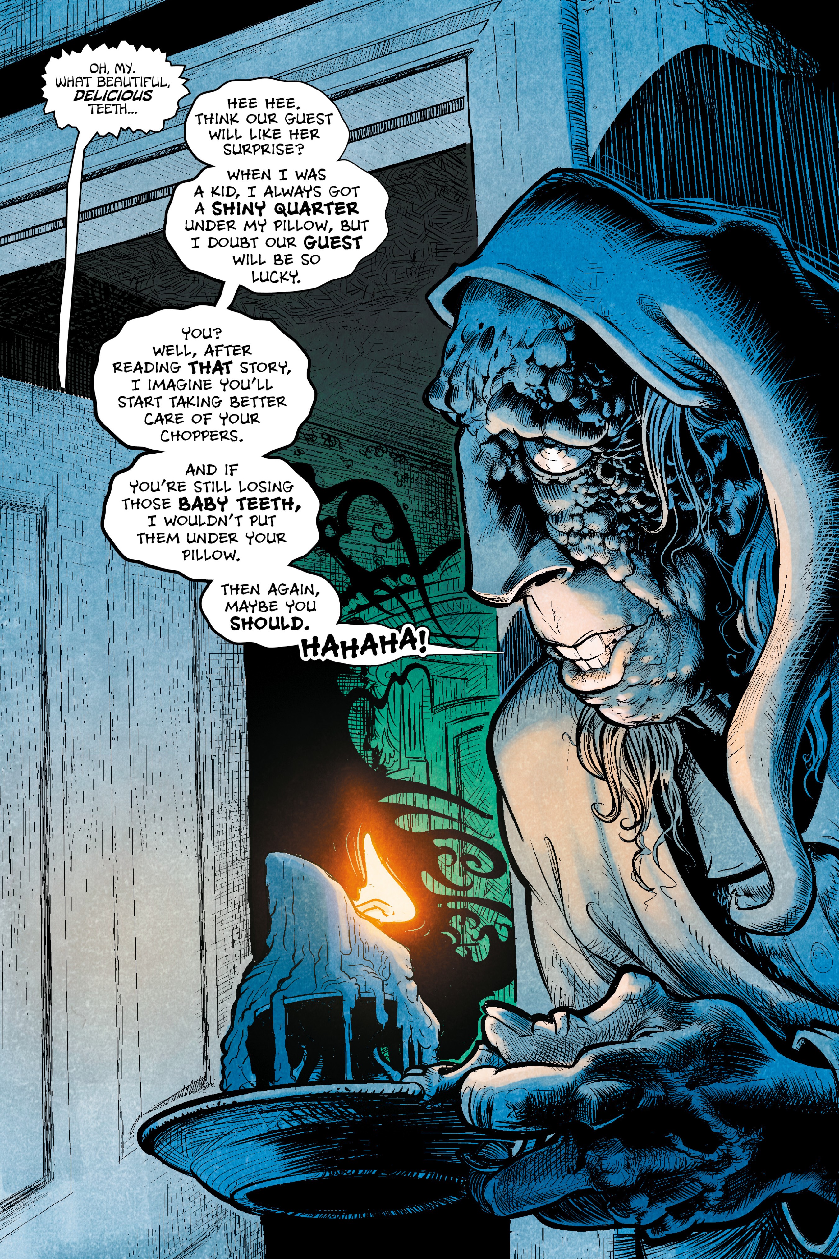 Read online House of Fear: Attack of the Killer Snowmen and Other Spooky Stories comic -  Issue # TPB - 113