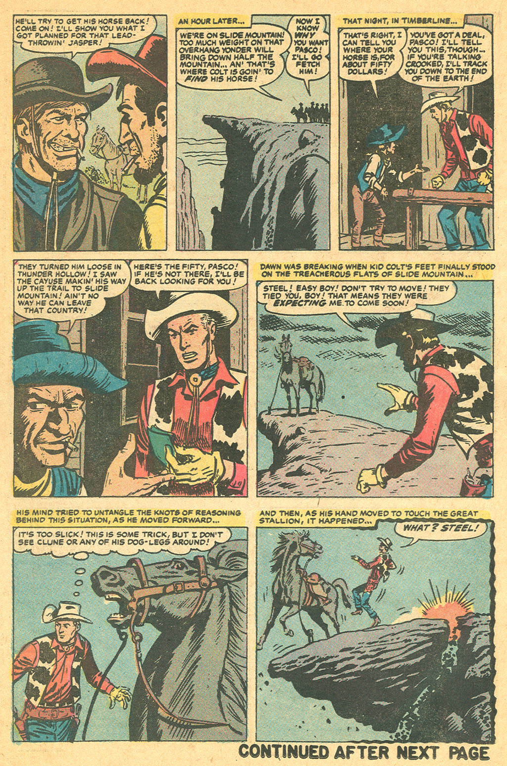 Read online Kid Colt Outlaw comic -  Issue #145 - 14