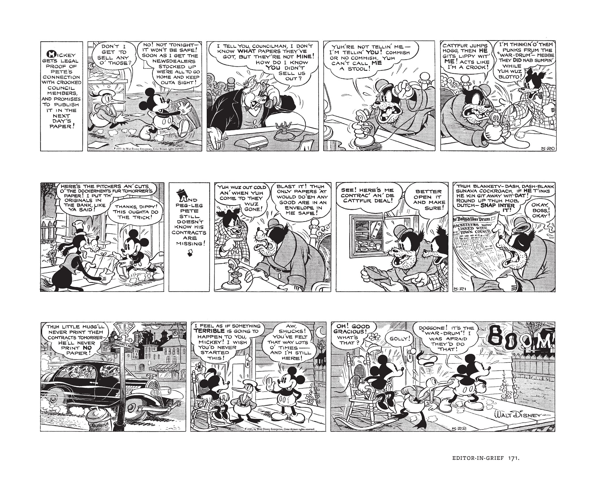 Read online Walt Disney's Mickey Mouse by Floyd Gottfredson comic -  Issue # TPB 3 (Part 2) - 71