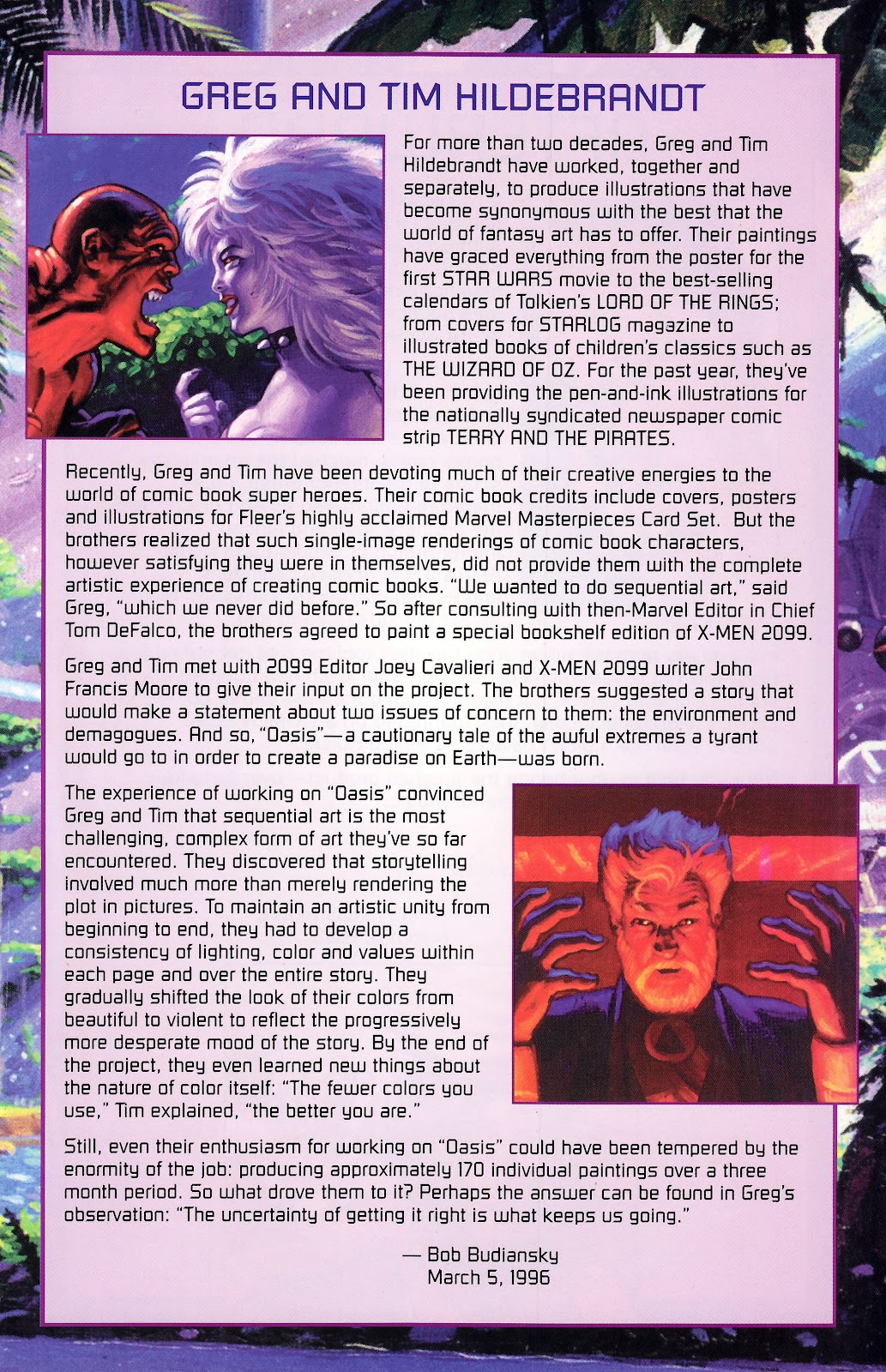 X-Men 2099: Oasis issue Full - Page 47
