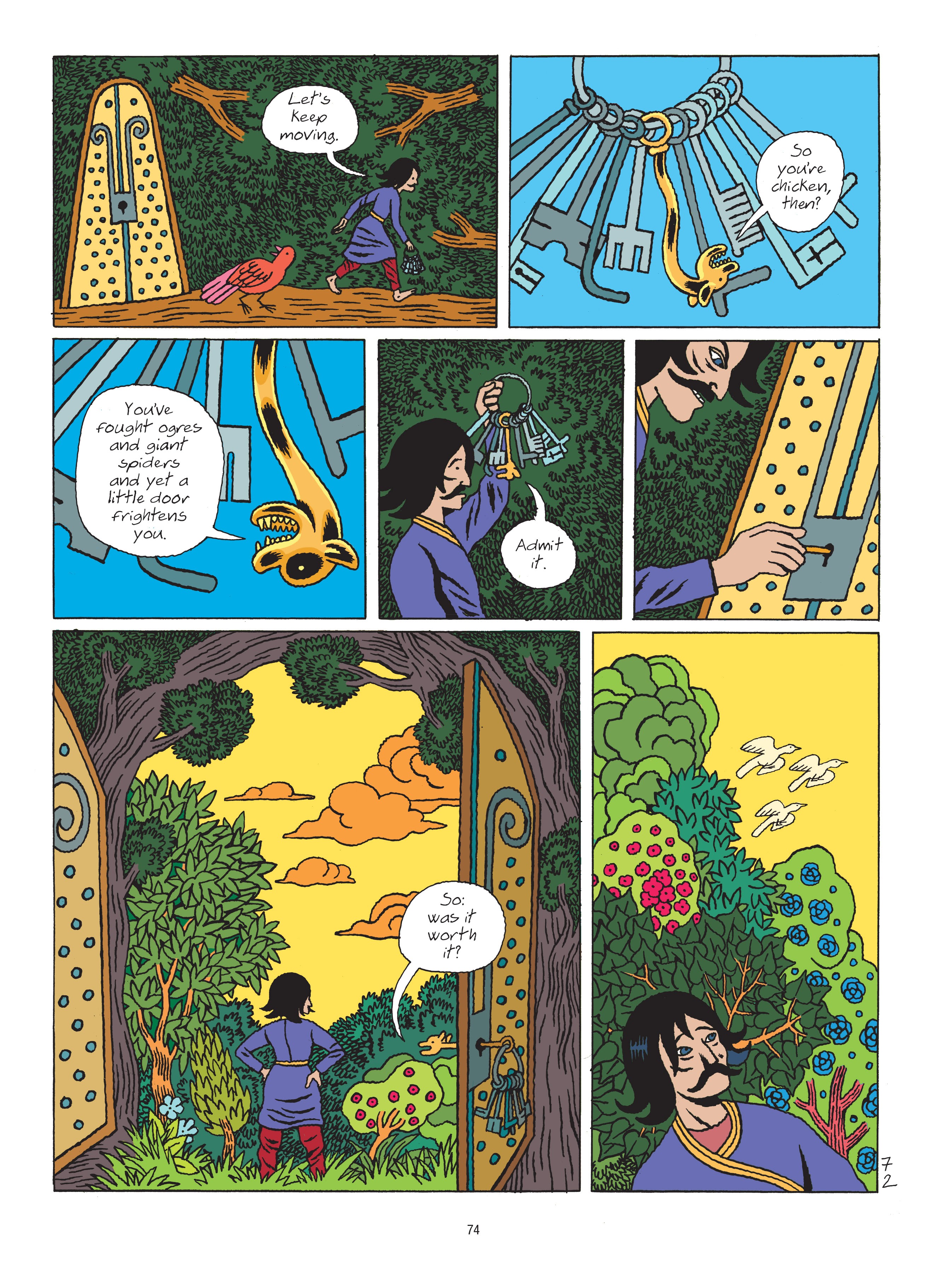 Read online A Tale of a Thousand and One Nights: HASIB & the Queen of Serpents comic -  Issue # TPB - 74
