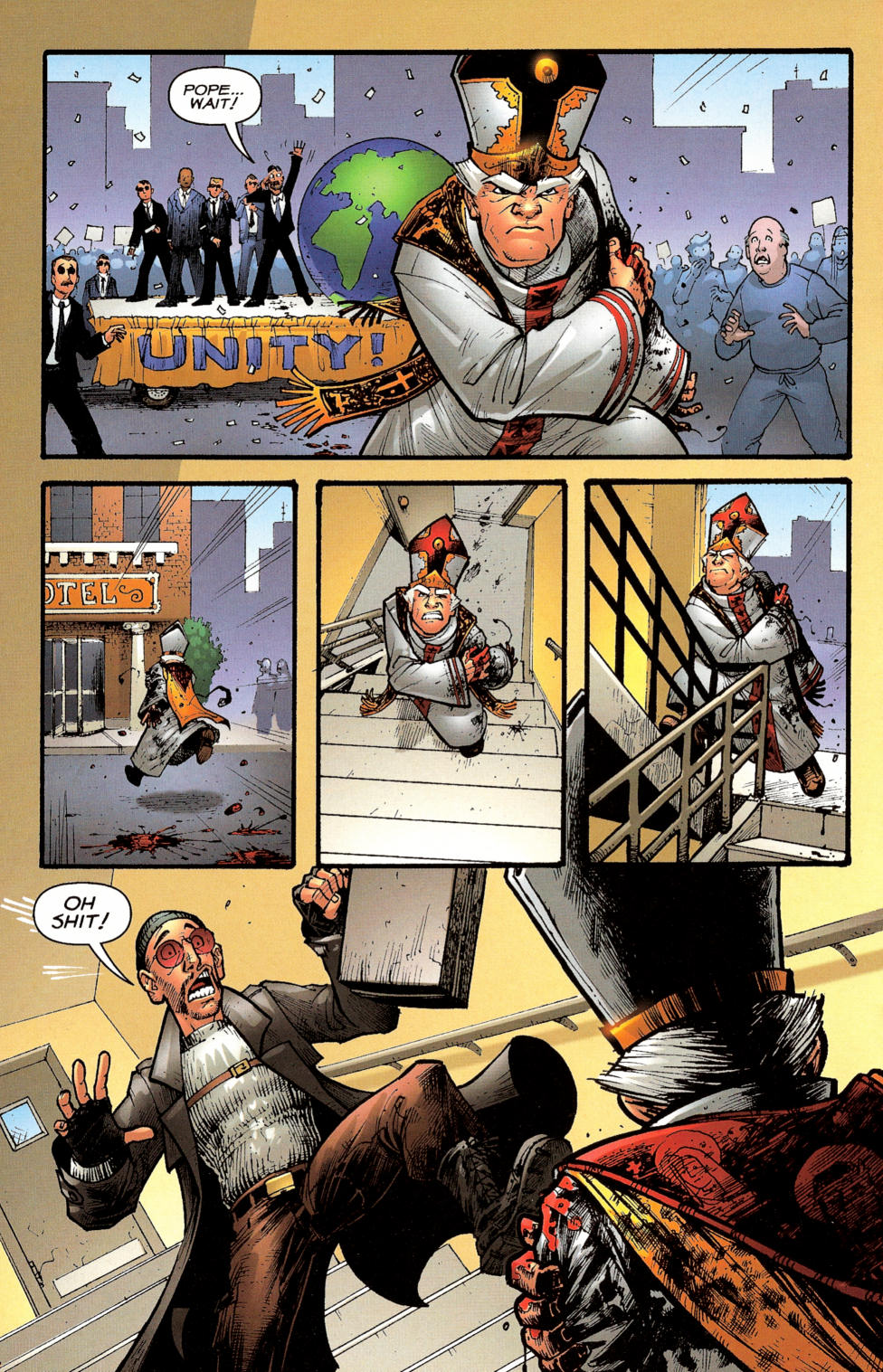 Read online Battle Pope comic -  Issue #9 - 16