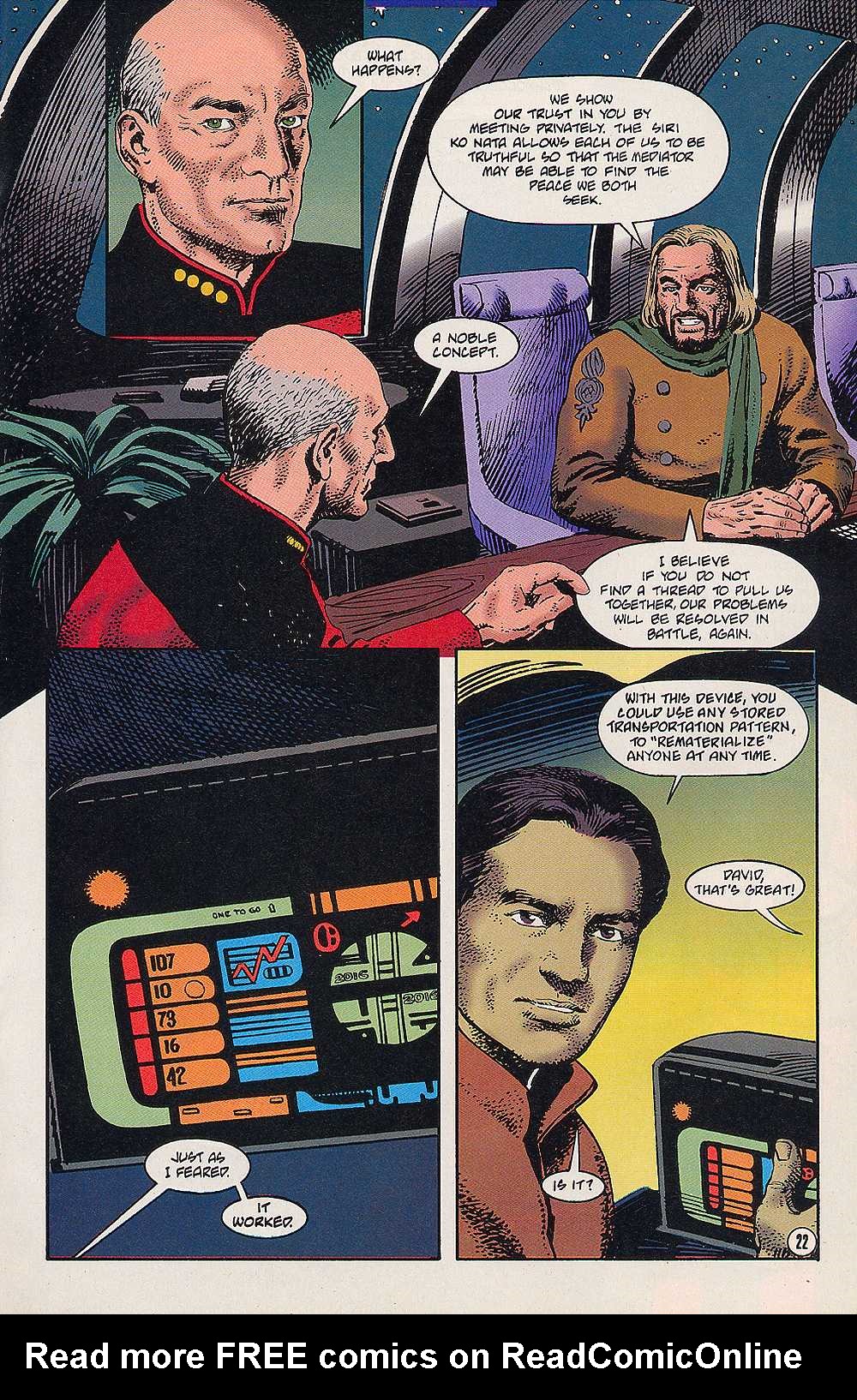 Read online Star Trek: The Next Generation (1989) comic -  Issue # _Special 3 - 23