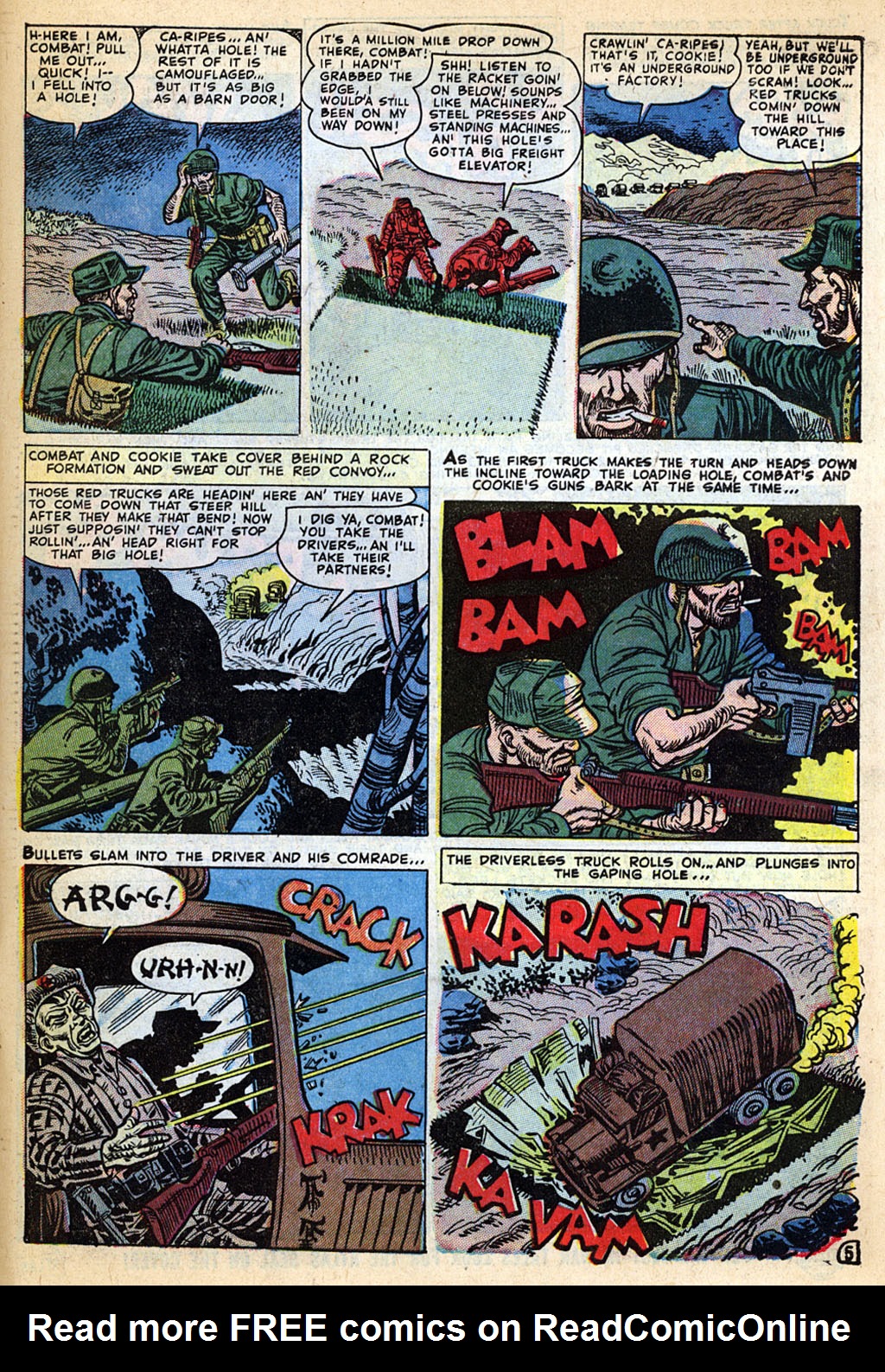 Read online Combat Kelly (1951) comic -  Issue #7 - 31