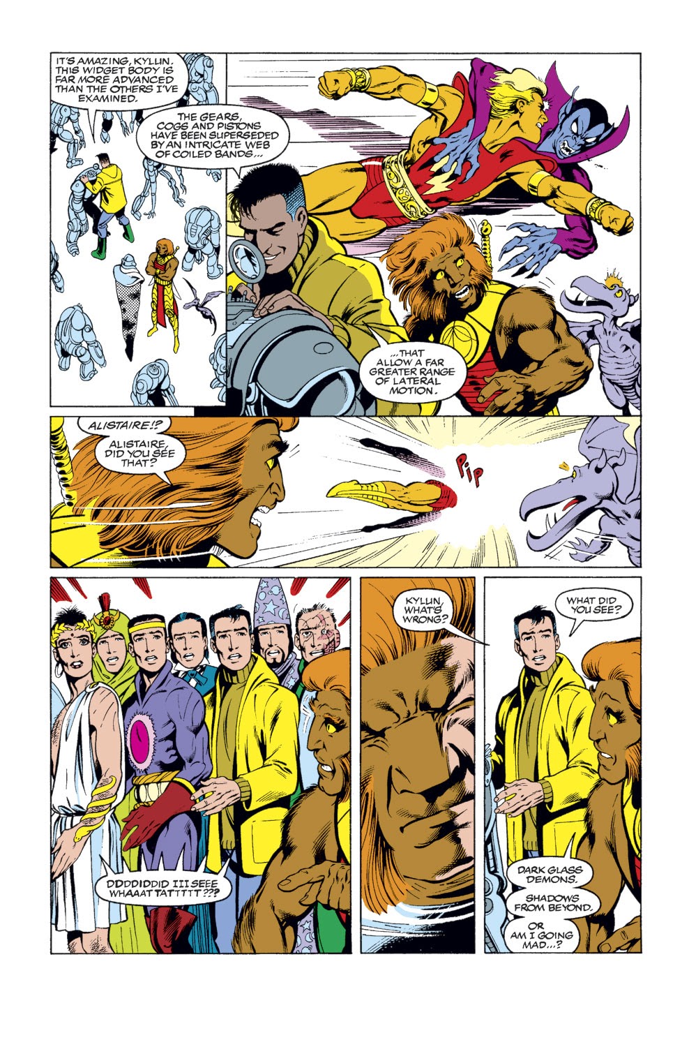 Read online Excalibur (1988) comic -  Issue #49 - 18