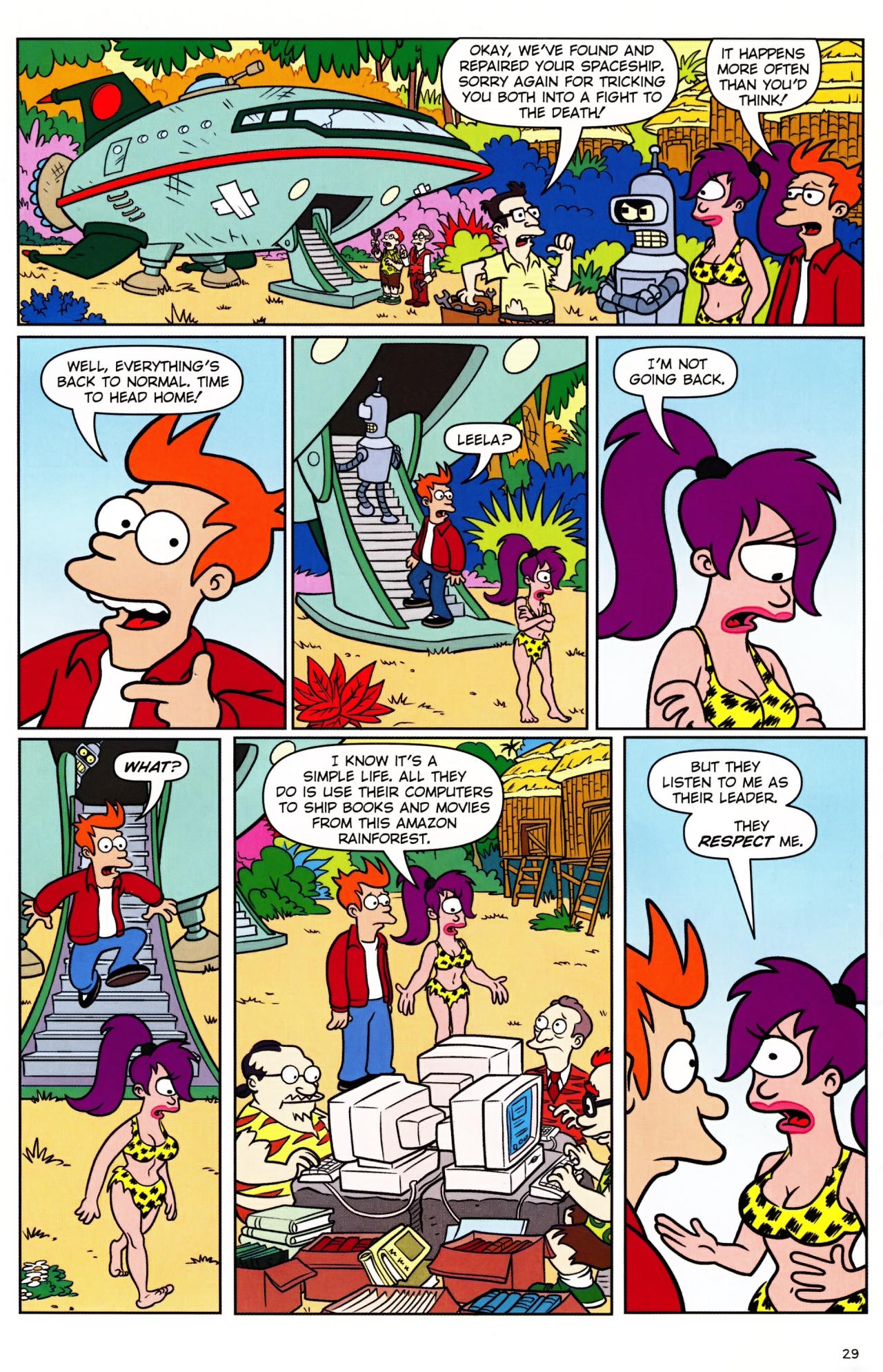 Read online Futurama Comics comic -  Issue #38 - 23