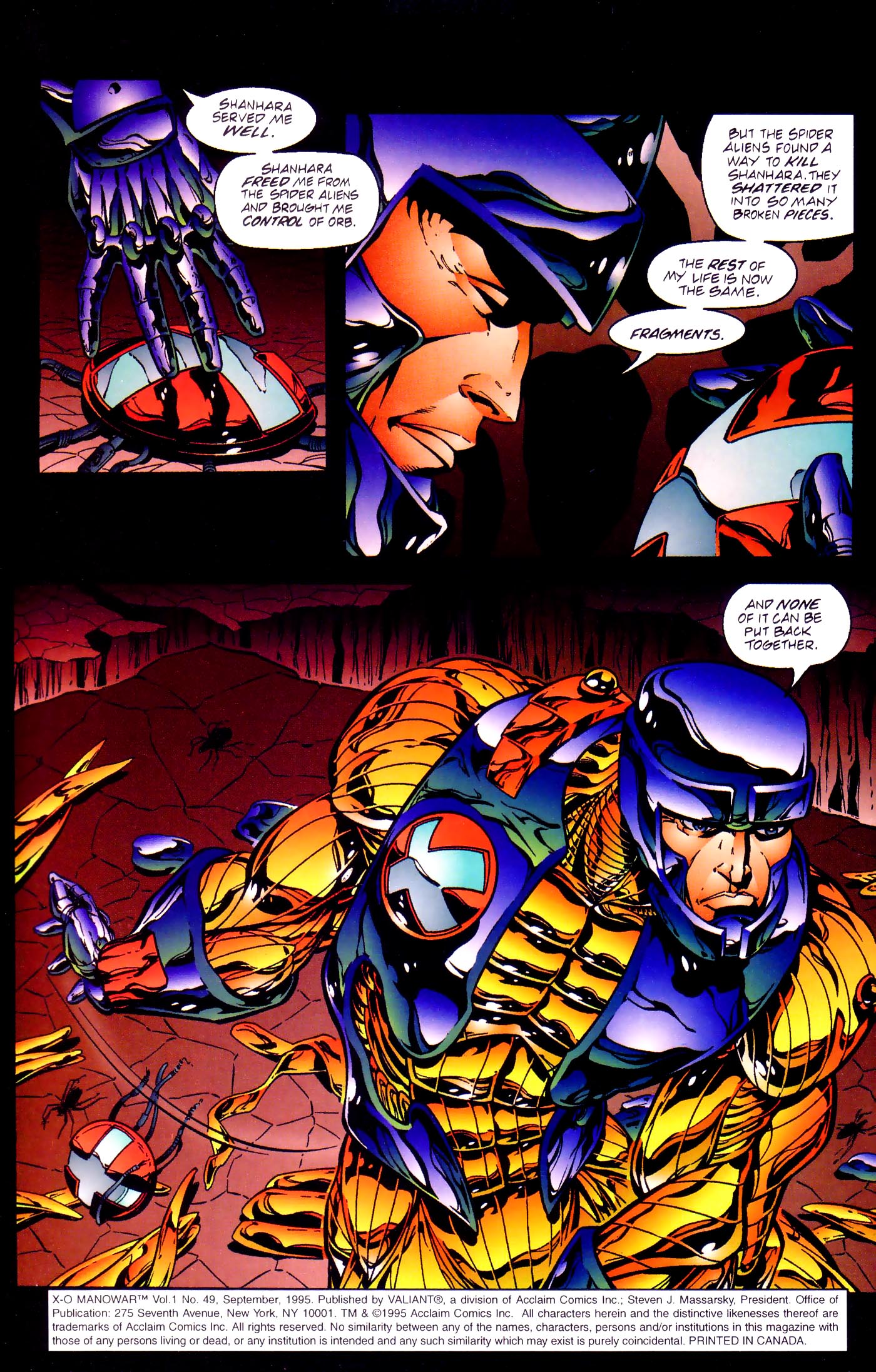 Read online X-O Manowar (1992) comic -  Issue #49 - 3