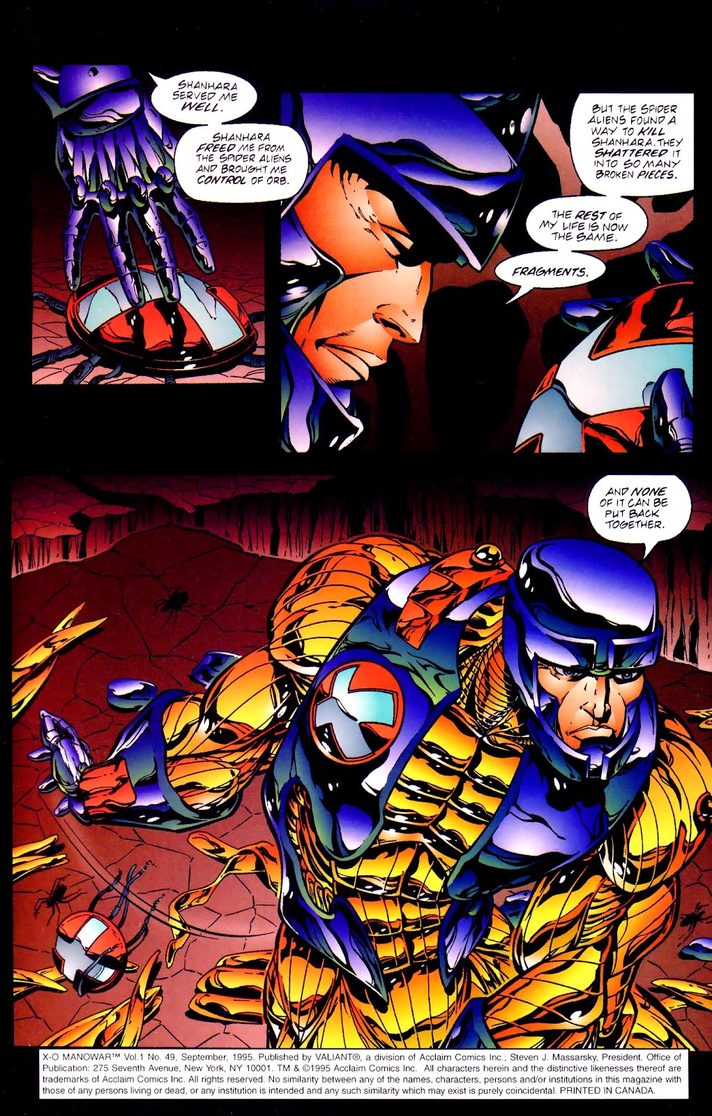X-O Manowar (1992) issue 49 - Page 3