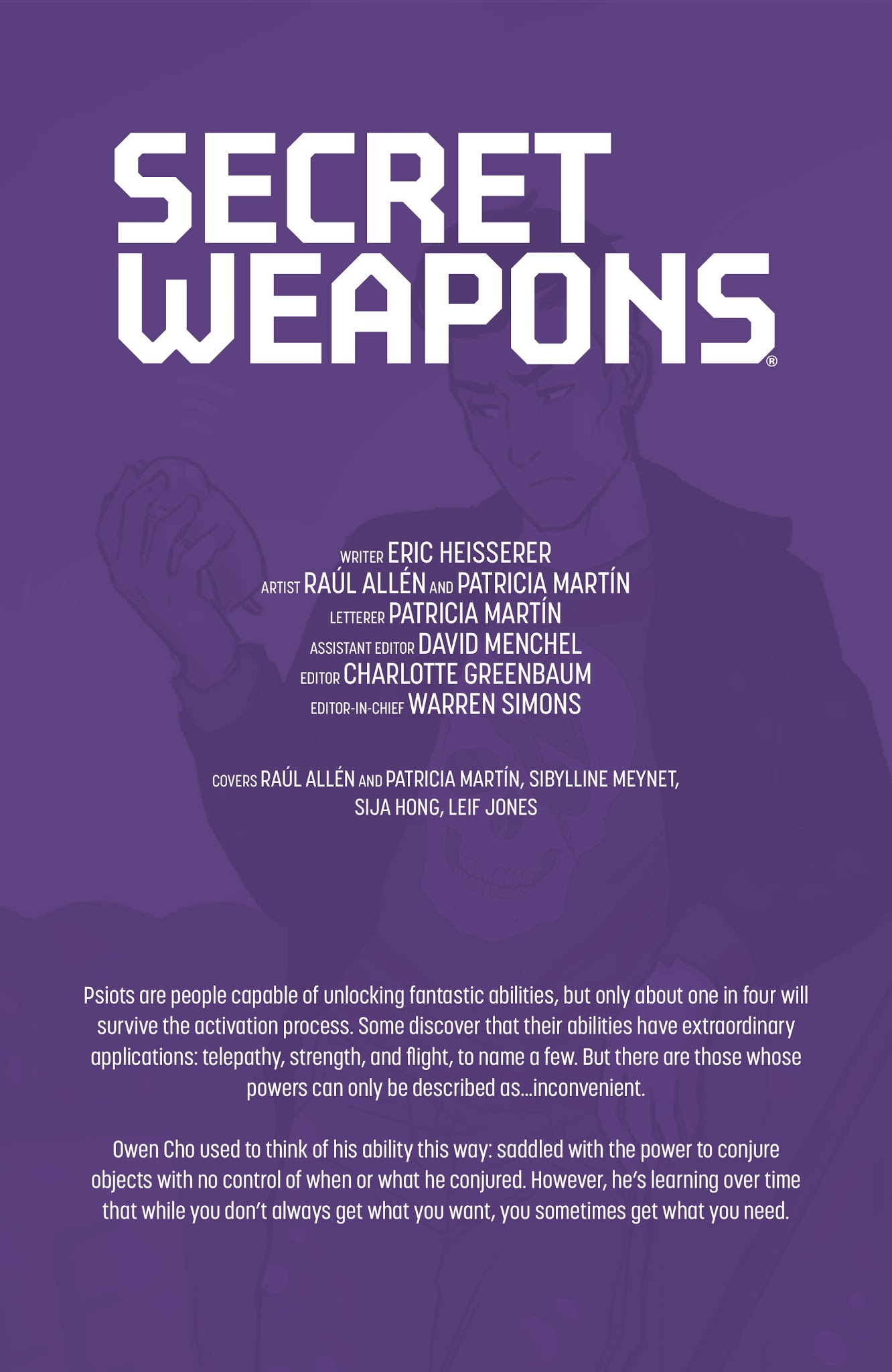 Read online Secret Weapons: Owen's Story comic -  Issue # Full - 3