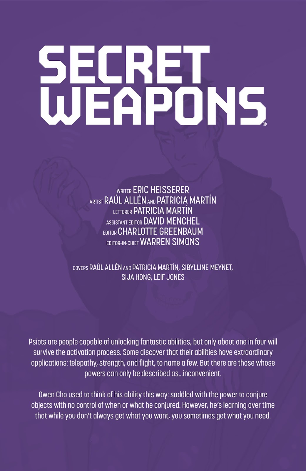 Secret Weapons: Owen's Story issue Full - Page 3