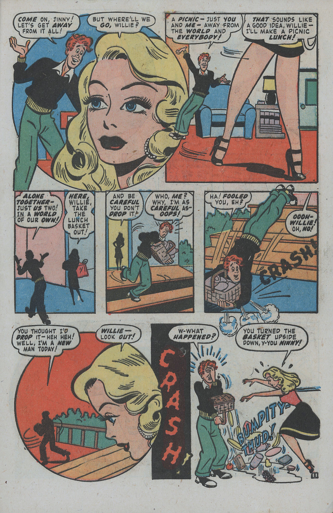 Read online Willie Comics (1946) comic -  Issue #12 - 11