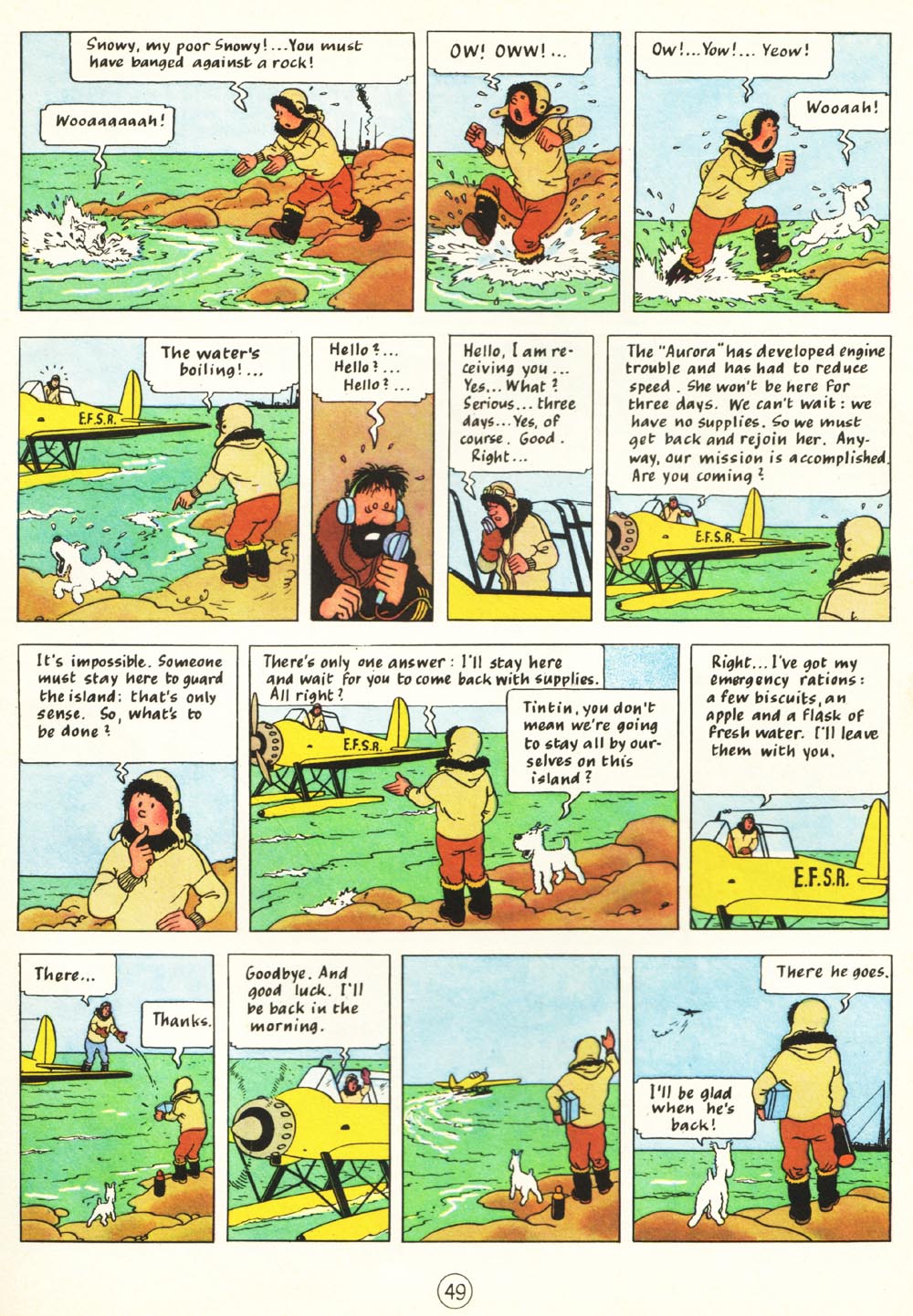 Read online The Adventures of Tintin comic -  Issue #10 - 52