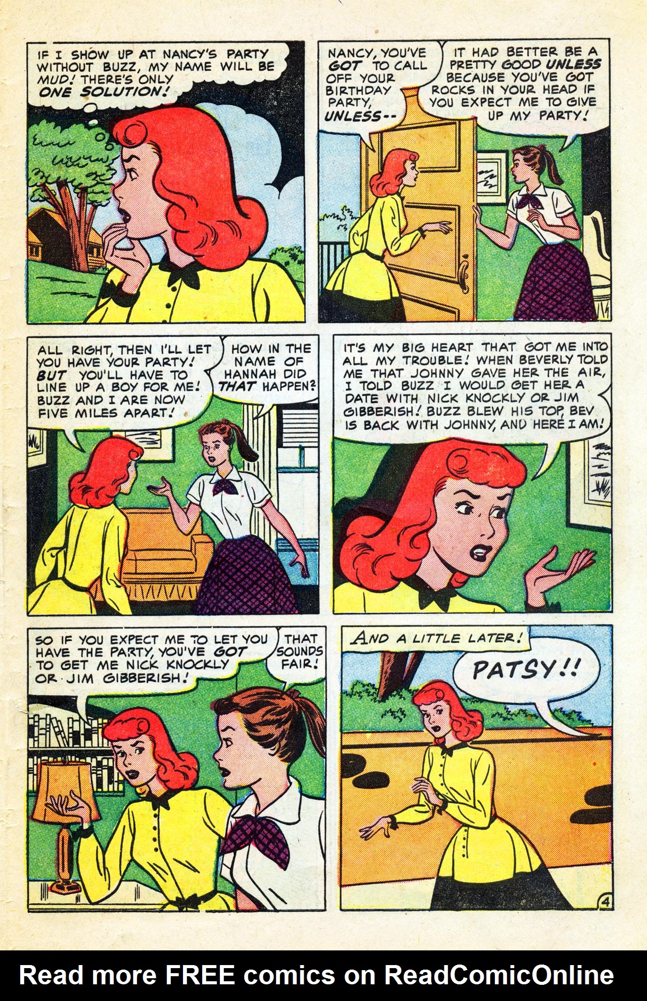 Read online Patsy and her Pals comic -  Issue #19 - 31