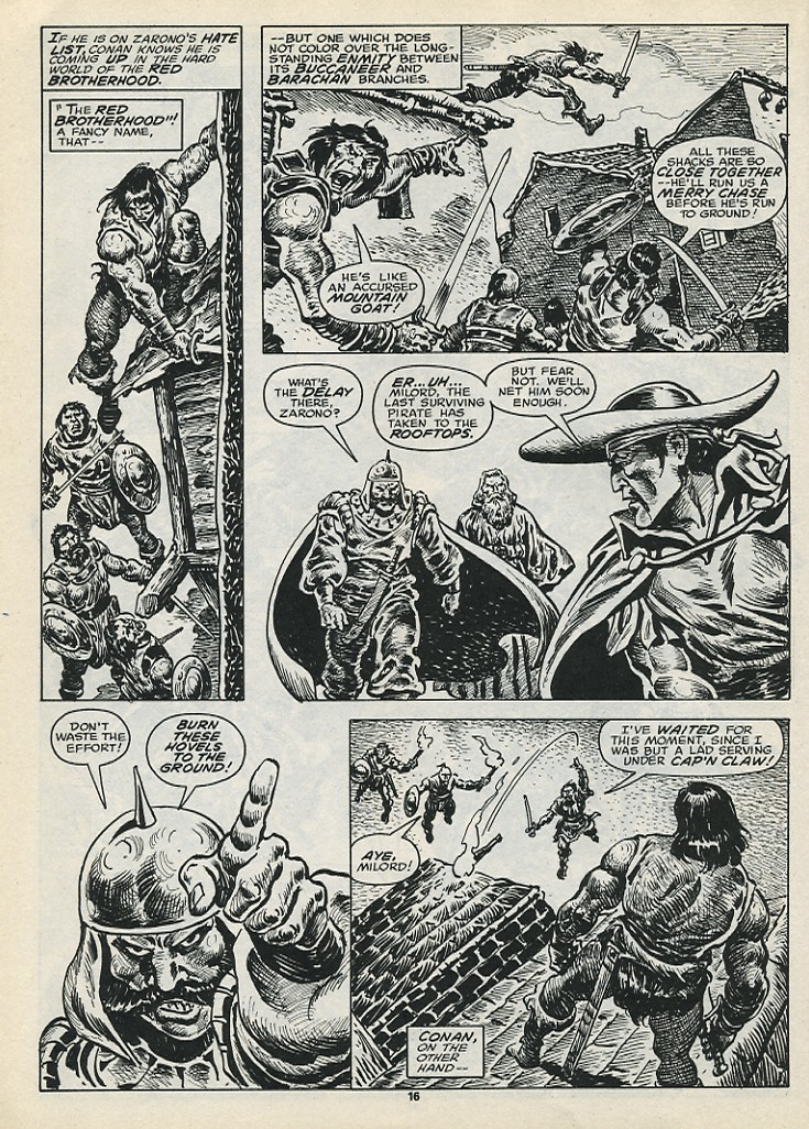 Read online The Savage Sword Of Conan comic -  Issue #199 - 18