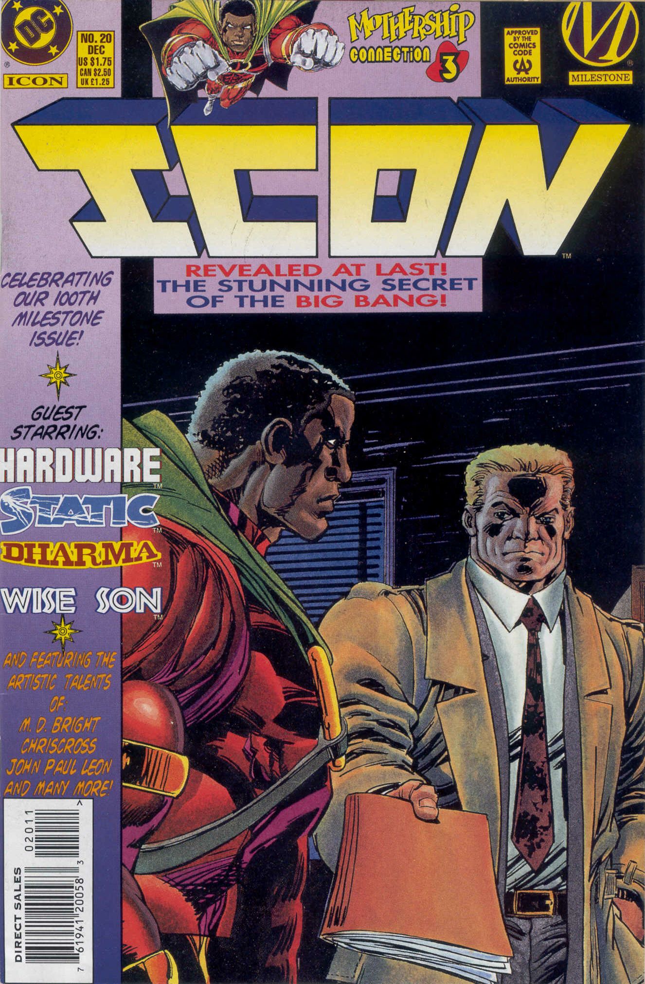 Read online Icon comic -  Issue #20 - 1