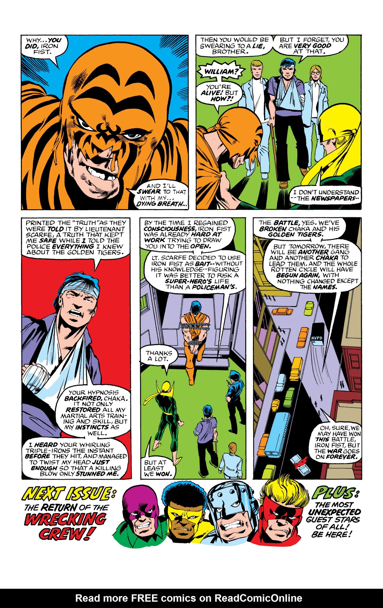 Read online Marvel Masterworks: Iron Fist comic -  Issue # TPB 2 (Part 2) - 50