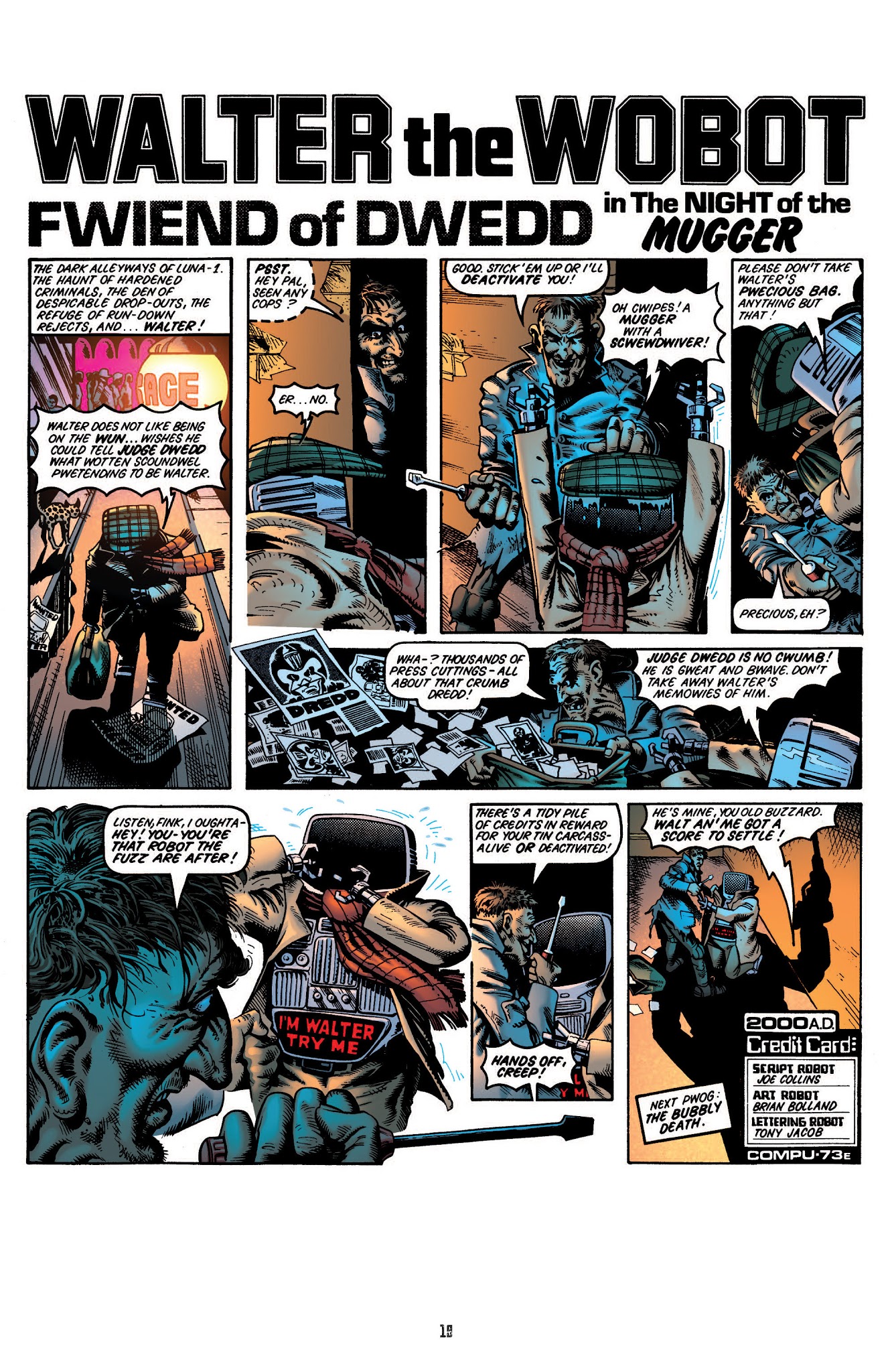 Read online Free Comic Book Day 2013: Judge Dredd Classics comic -  Issue # Full - 19