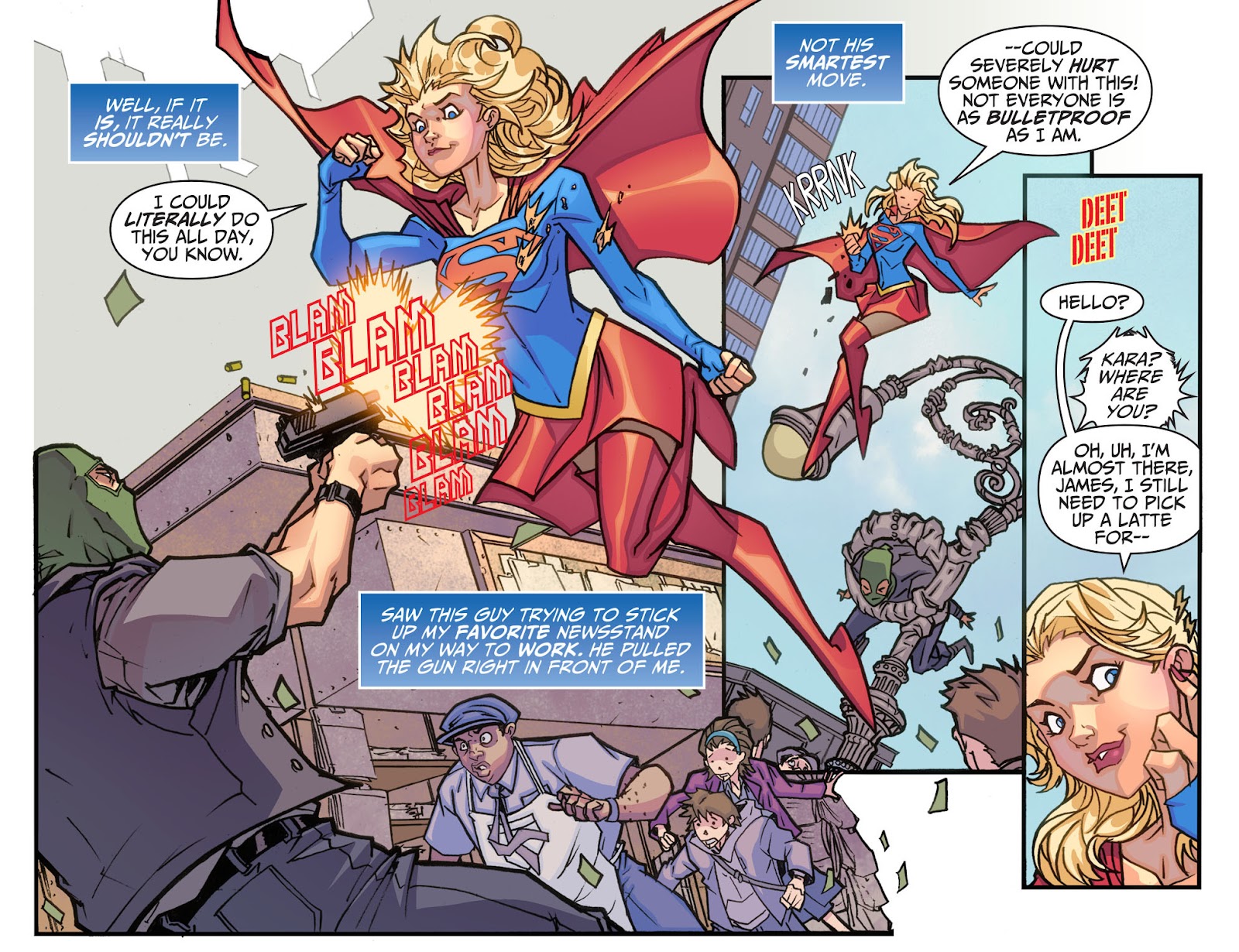 Adventures of Supergirl issue 4 - Page 4